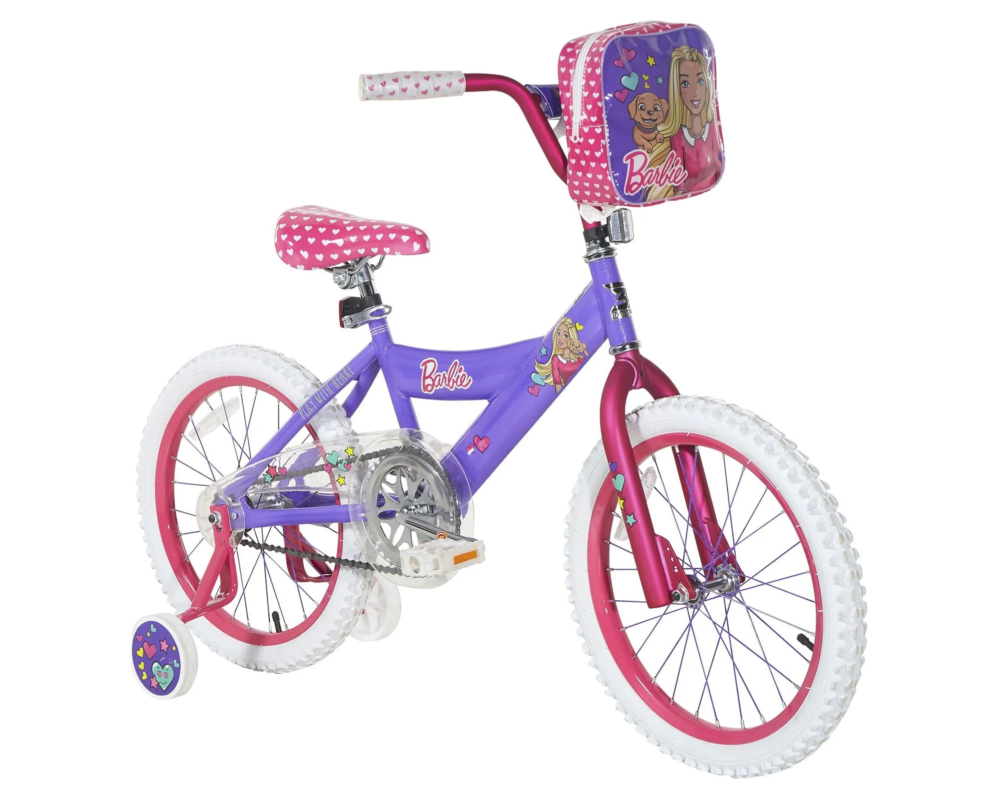 Dynacraft Barbie 16-Inch Girls BMX Bike For Age 5-7 Years - Womvr