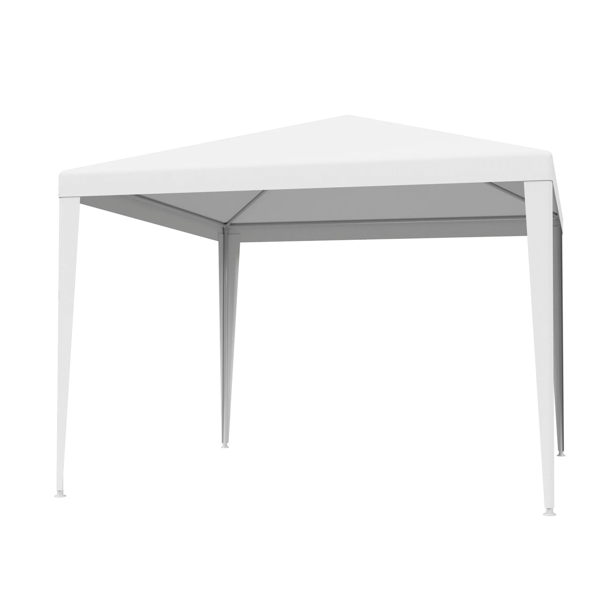 ZENSTYLE Patio Wedding Party Tent Set White Waterproof Canopy - 10 x 30' White - Womvr