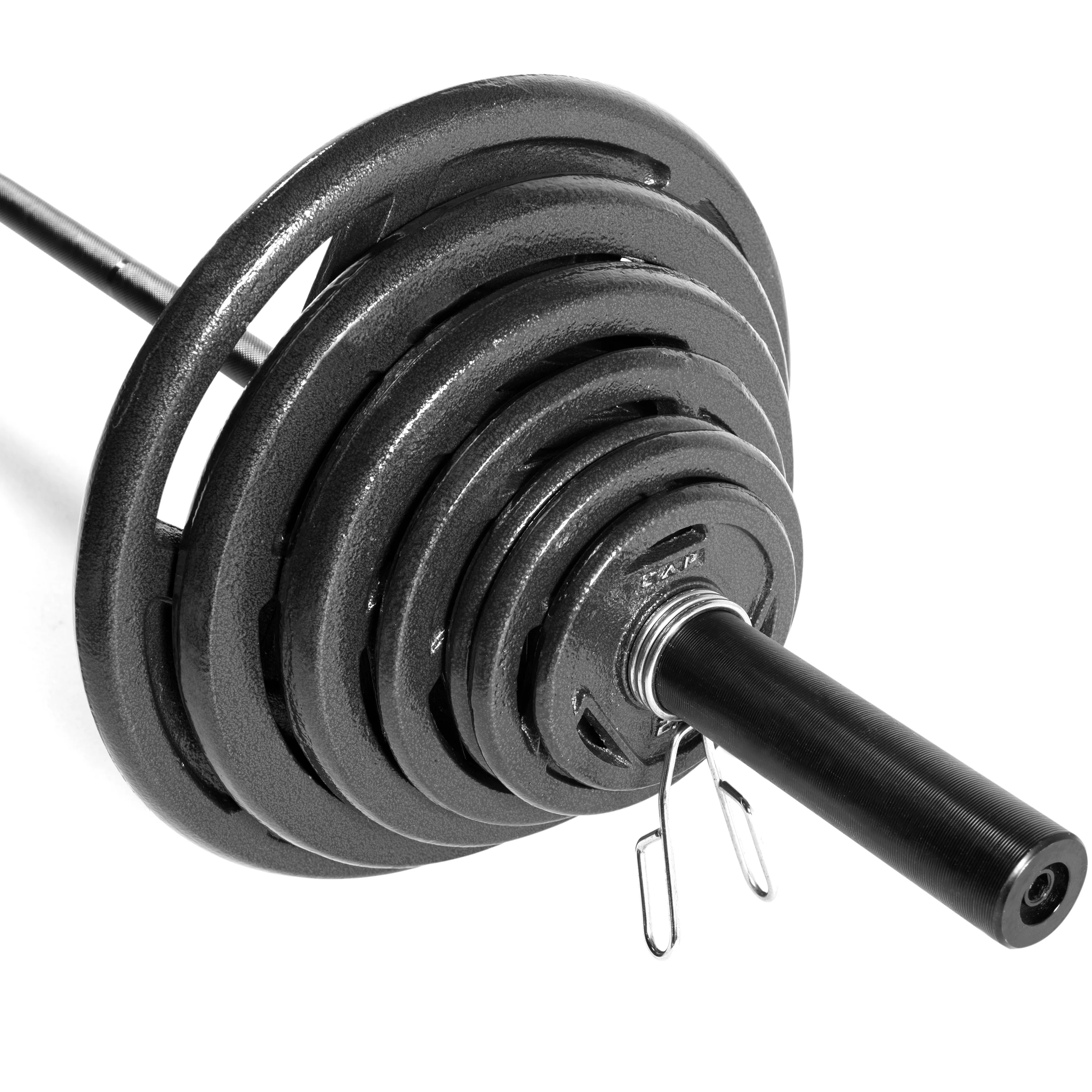 CAP Barbell, 2.5lb Olympic Grip Plate, Black - Womvr