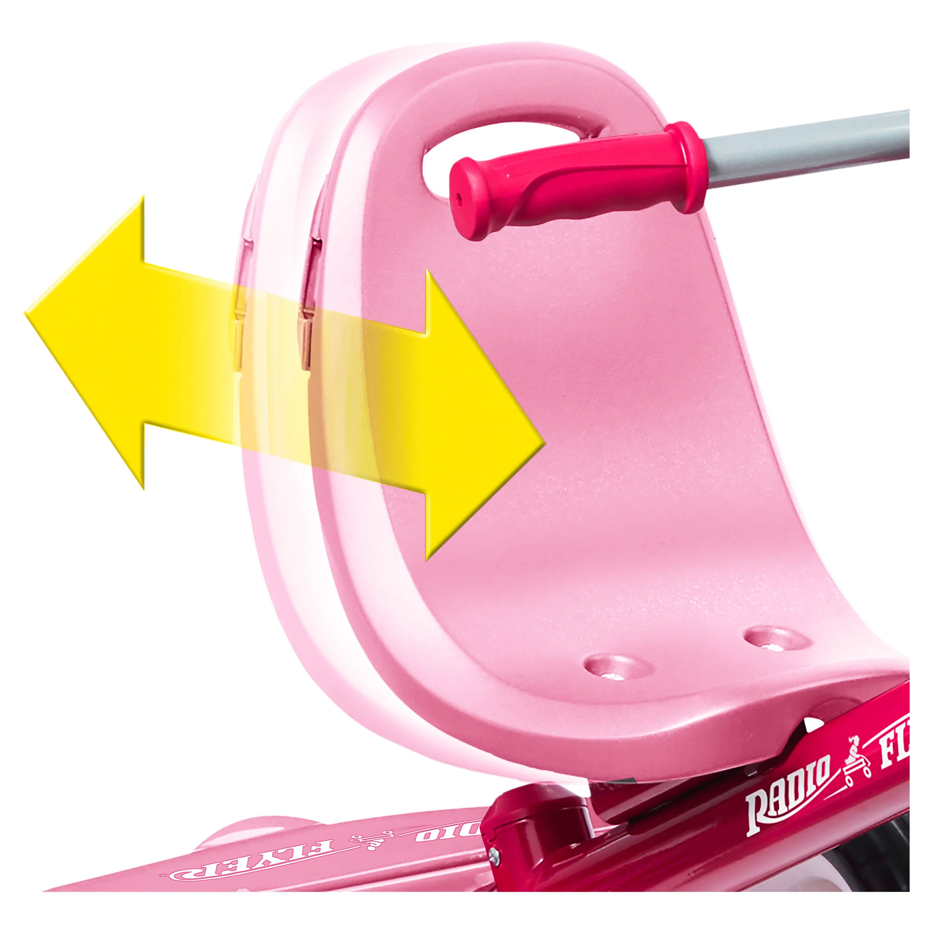 Radio Flyer, 4-in-1 Stroll 'N Trike with Activity Tray, Red & Gray, Convertible Tricycle,  Unisex - Womvr