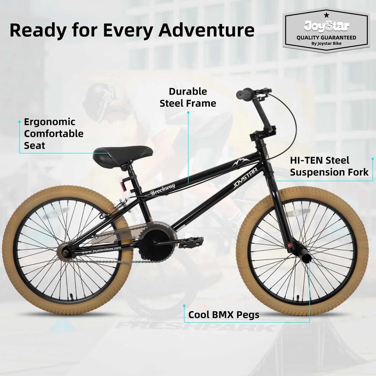JOYSTAR Brockway Freestyle Kids BMX Bikes 20