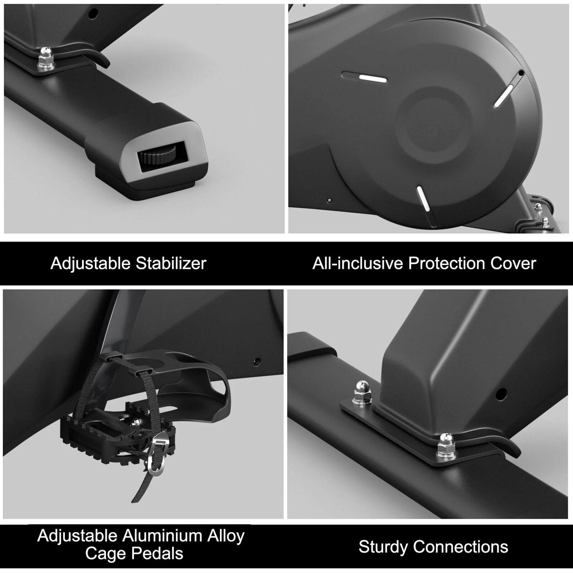 Gymax Magnetic Resistance Stationary Bike Exercise Bike Stationary for Home Gym - Womvr