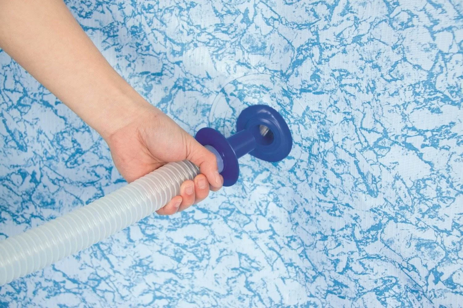 Bestway Frame Swimming Pool & Pool Cleaning Vacuum & Maintenance Accessories Kit - Womvr