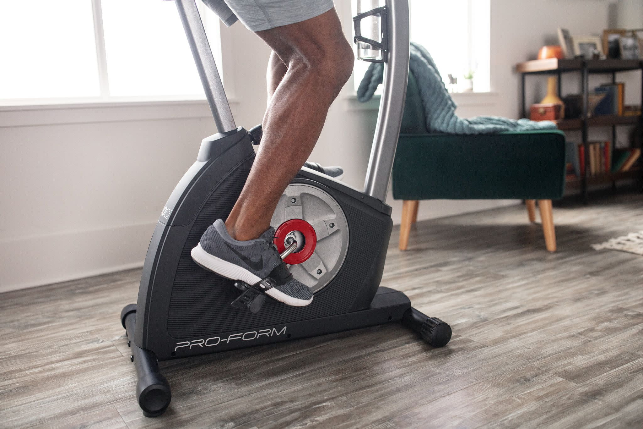 ProForm Cycle Trainer 300 Ci Upright Stationary Exercise Bike, Compatible with iFIT Personal Training - Womvr