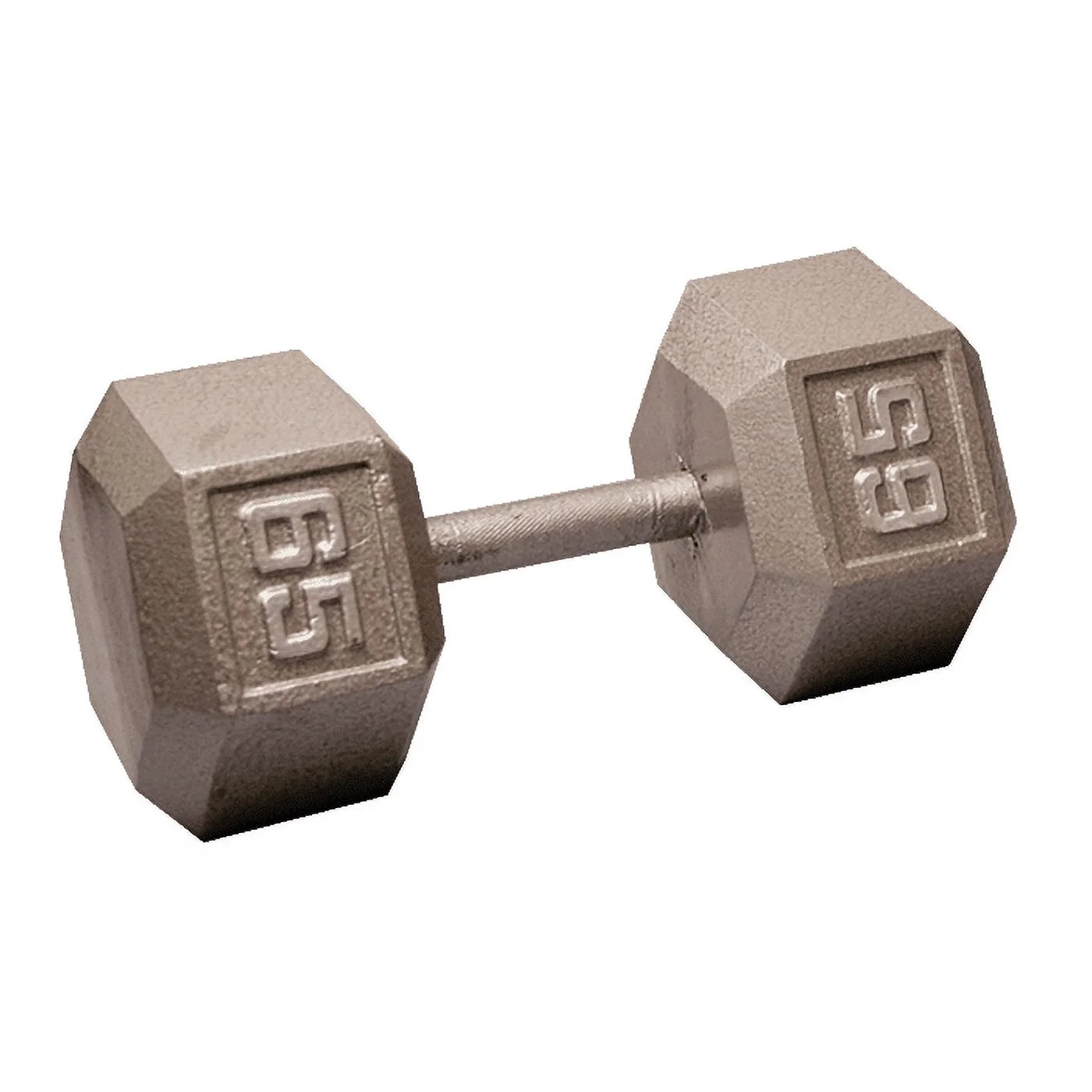 Body-Solid Cast Iron Hex Dumbbells, from 1 to 100 lb. 80 lb. - Womvr