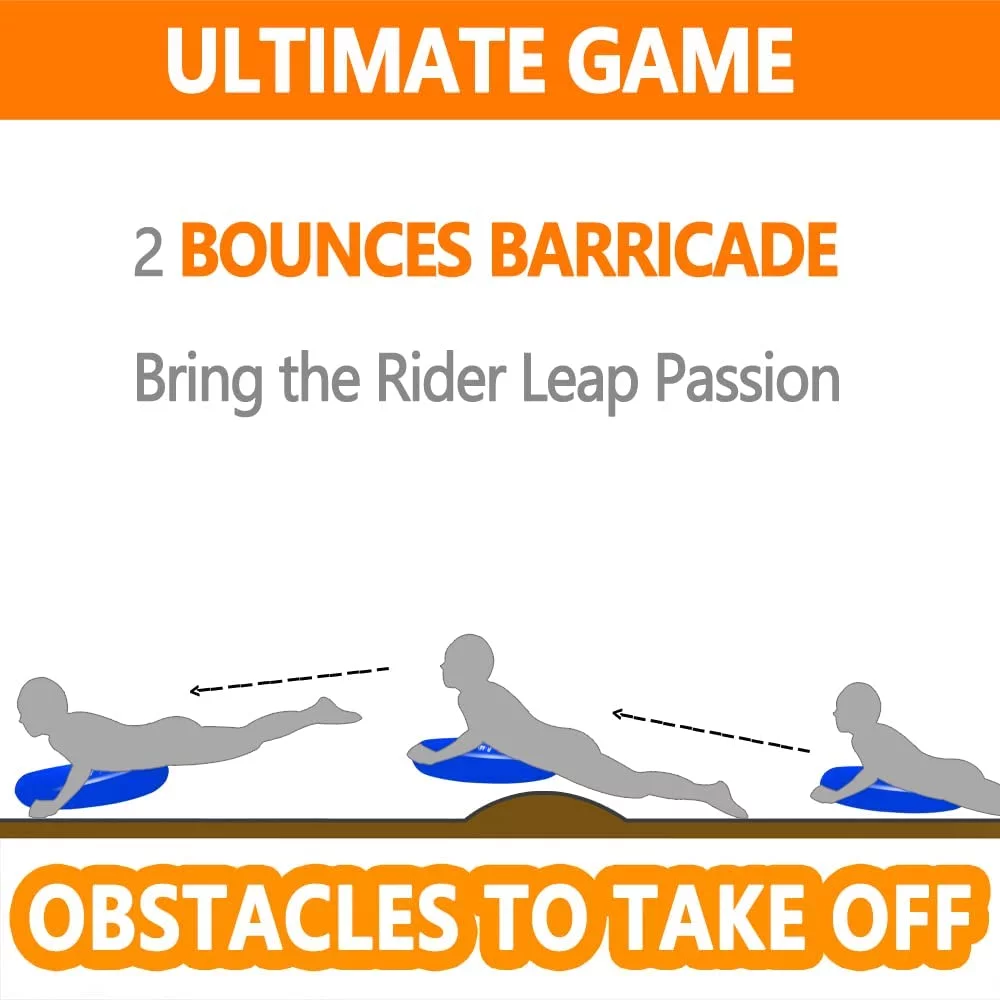 Terra Unique Slip Spray and Slide for Kids Adults Water Slide 33Ft x 5Ft, Sprinkler n Slides Waterslides Summer Toys Games with 2 Sliding Ring - Womvr