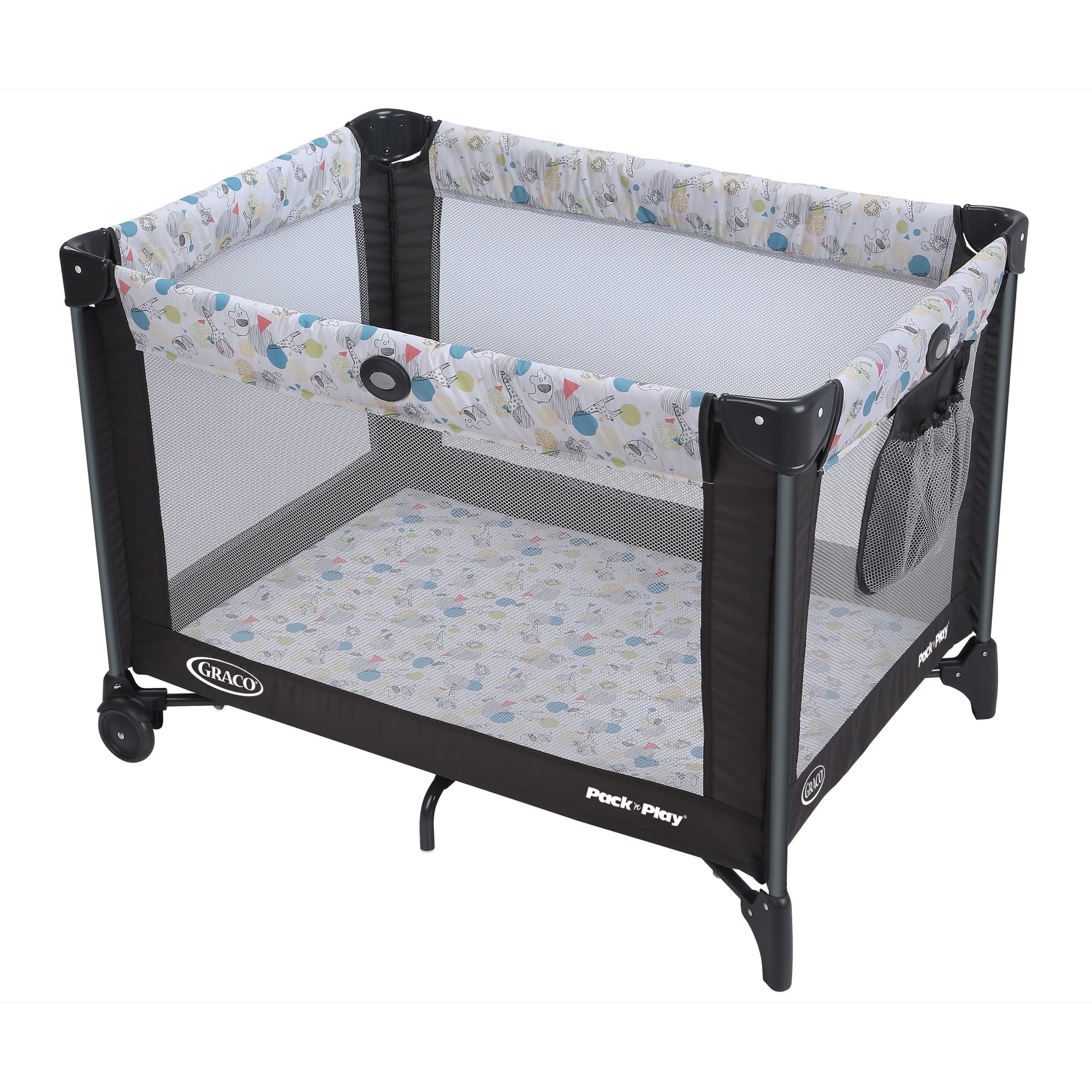 Graco Pack 'n Play Portable Playard, Carnival, 18.52 lbs, Unisex - Womvr