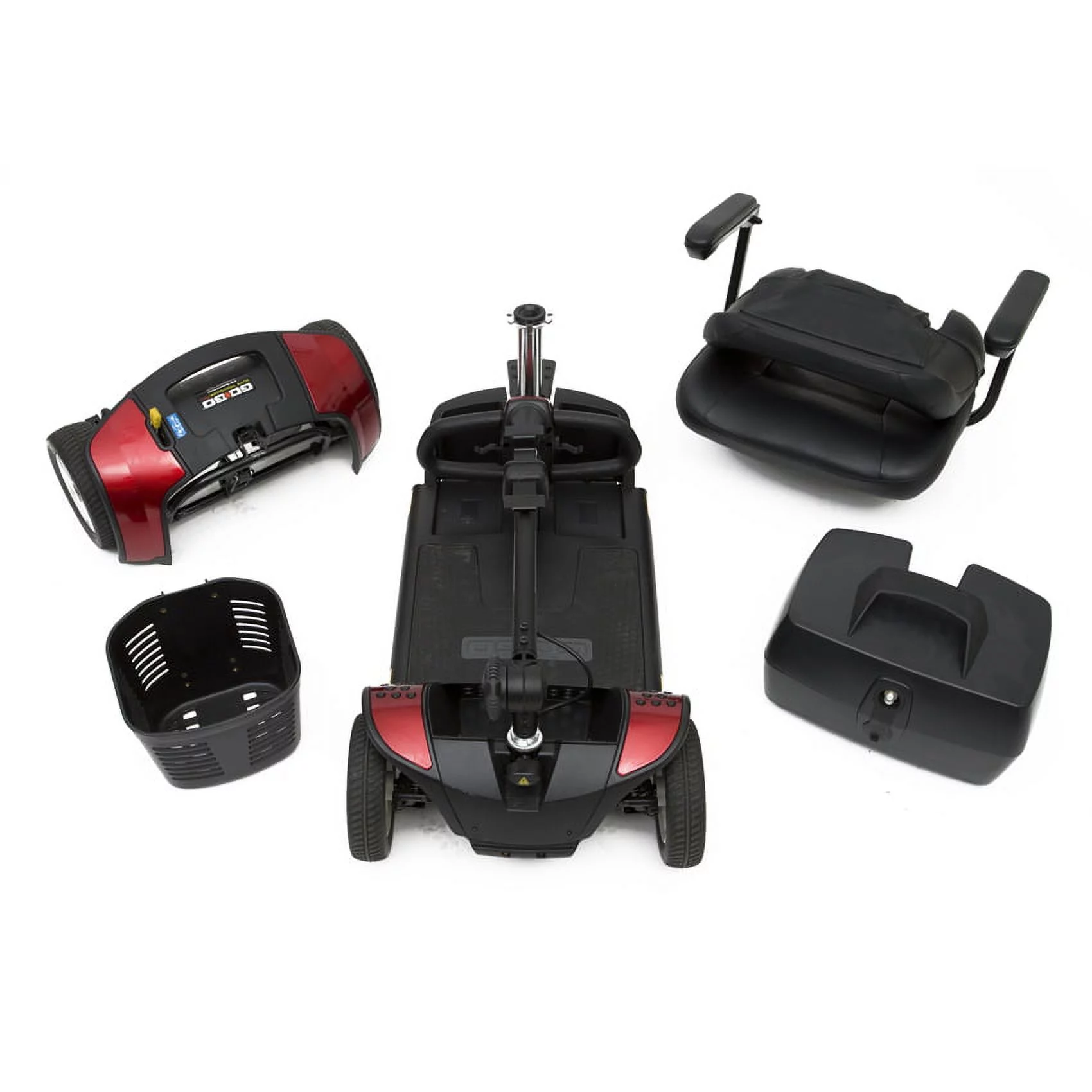 Go-Go Elite Traveller Plus 4-wheel-Red-F - Womvr