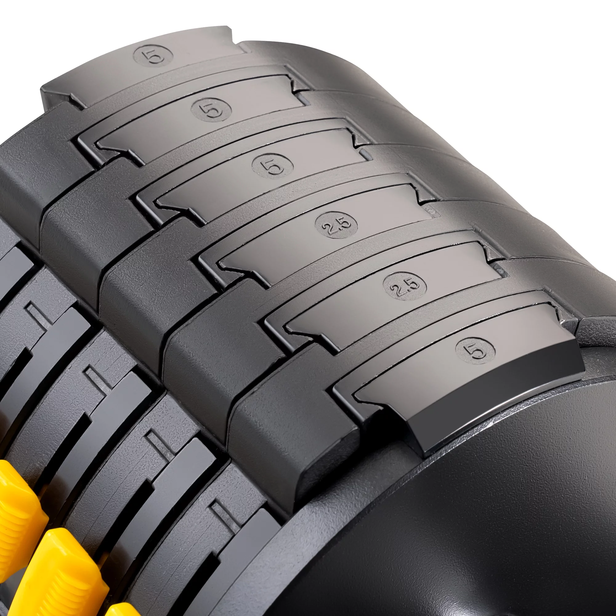 Marcy Adjustable Dumbbell System (SINGLE), 6 Dumbbells-in-1 up to 50lbs ADDB-6198 - Womvr