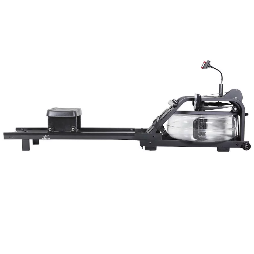 FITPHER Water Resistance Rowing Machine Resistance Metal Dual-Track Healthy Indoor Gym Equipment for Fitness (Irony) - Womvr