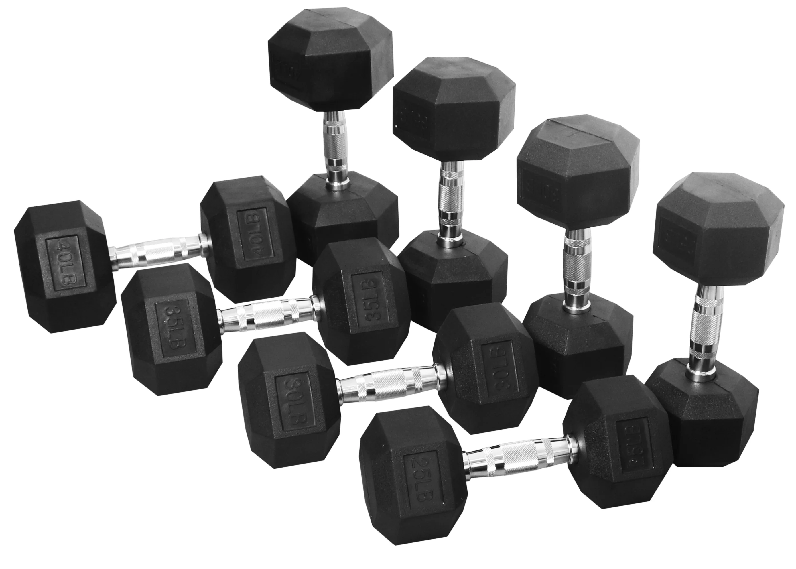 BalanceFrom 100 LB Dumbbell Set, Pairs of 5 lb, 10 lb, 15 lb and 20 lb - Womvr