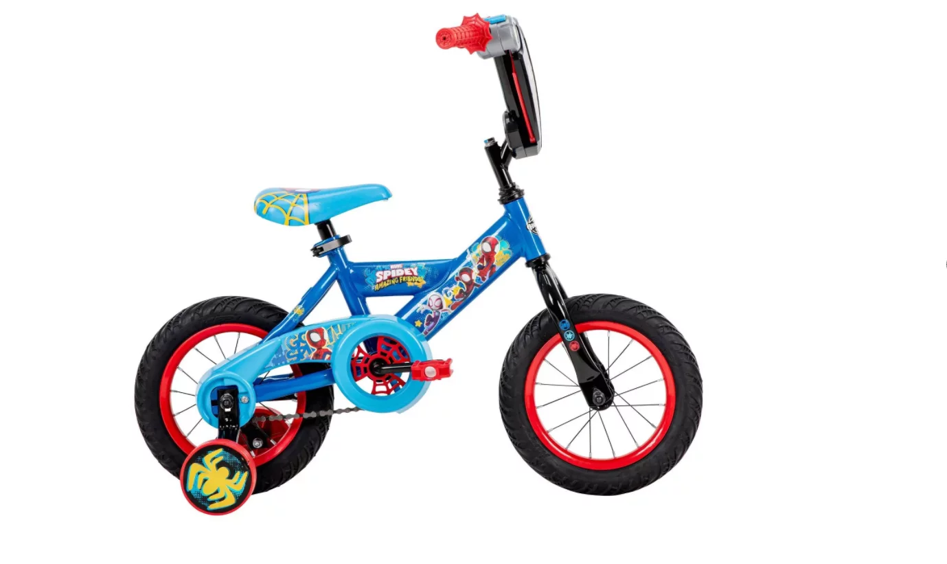 Huffy 12-inch Marvel Spidey and His Amazing Friends Bike, blue  - Womvr