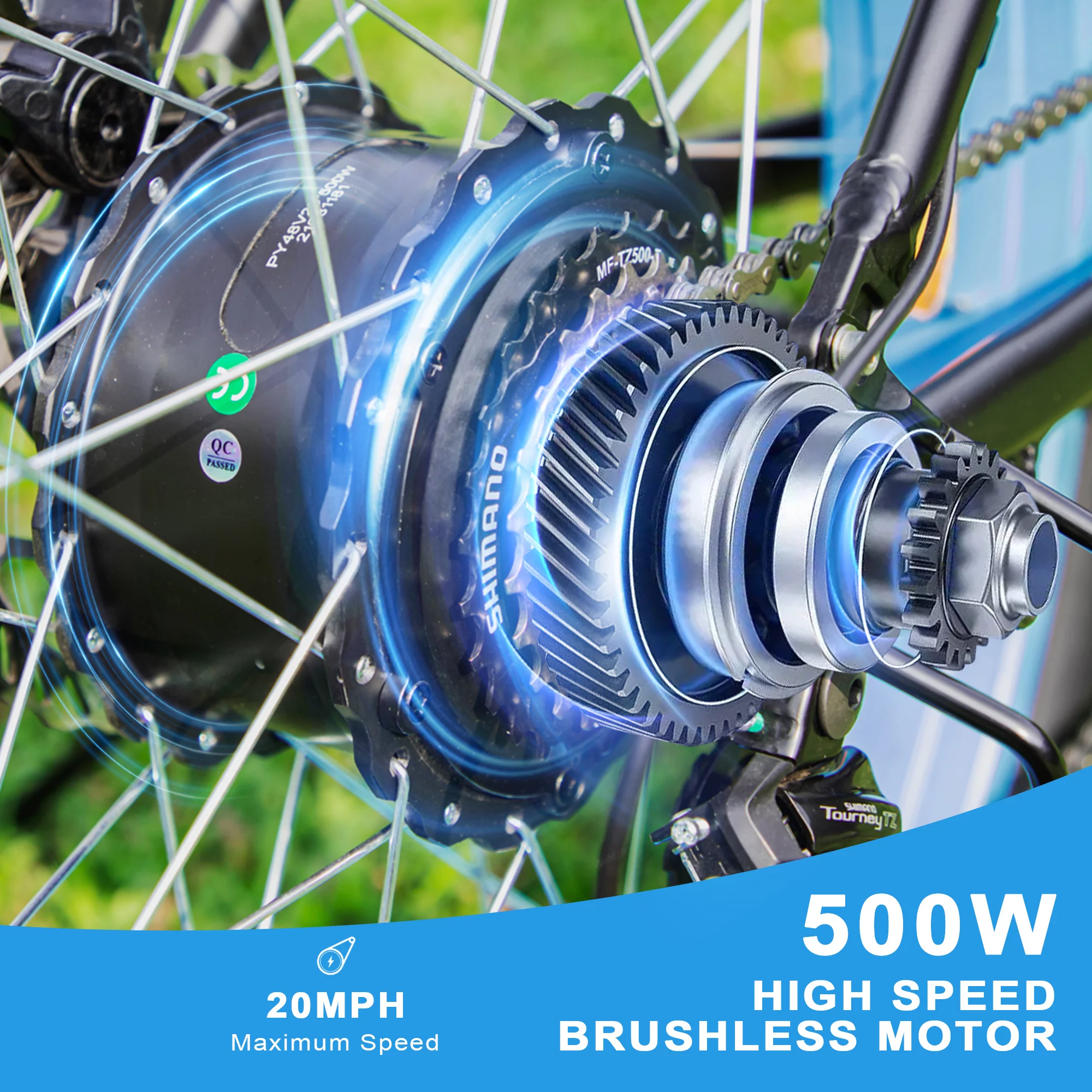 INTHEAIR I7 Electric Bike 26