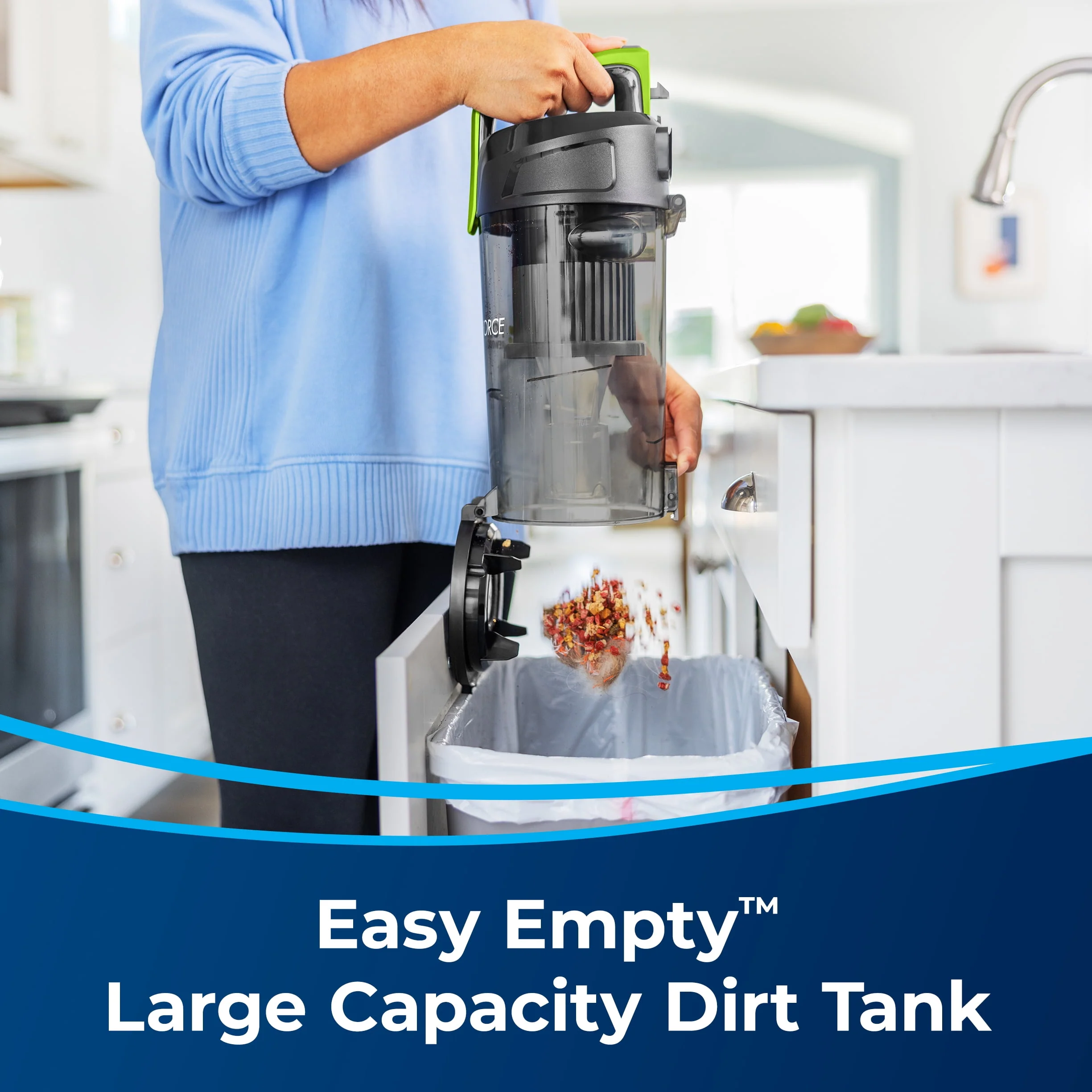 BISSELL PowerForce Helix Turbo Rewind Pet Upright Vacuum 3333 - Womvr