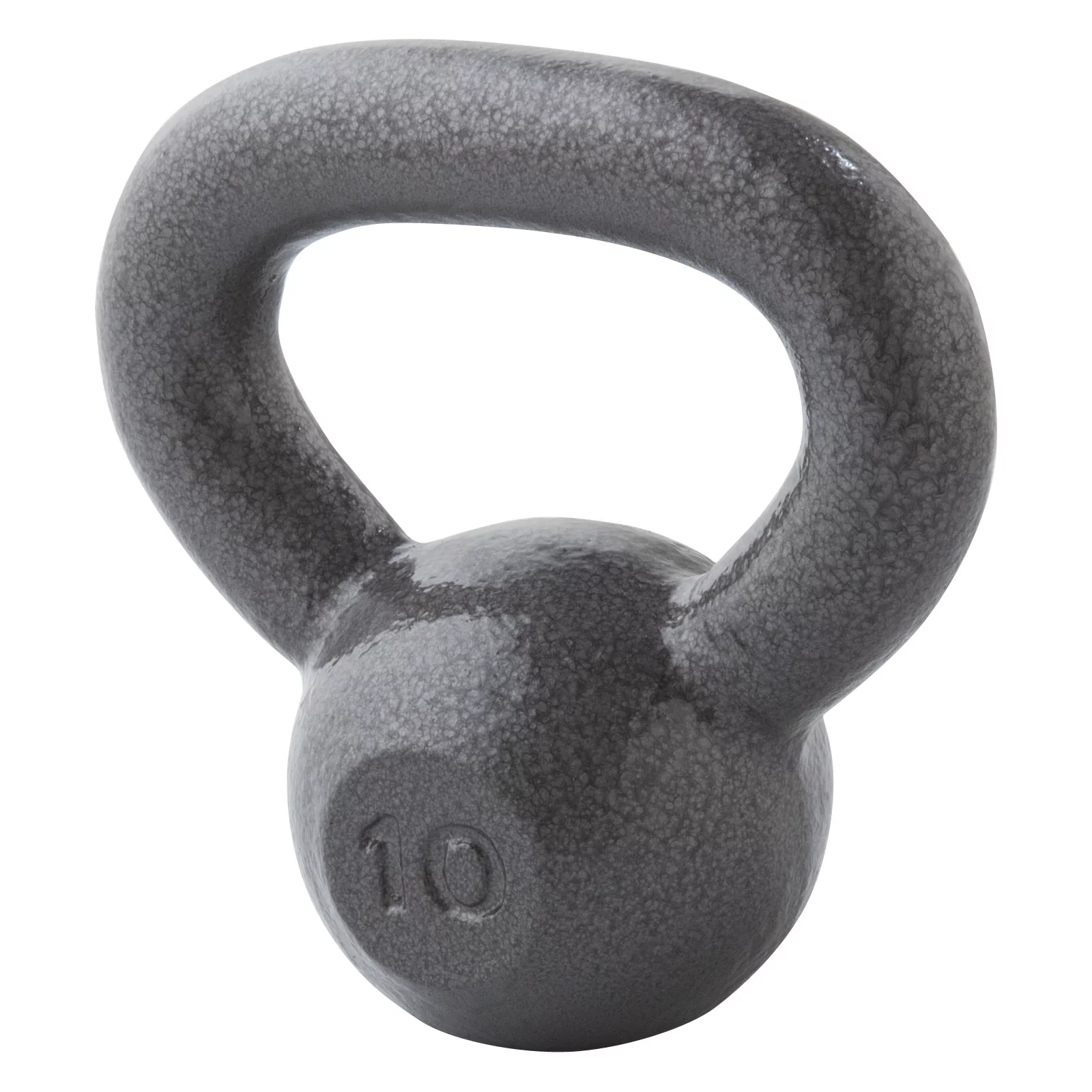 Weider, 30lb Cast Iron Hammertone Finish Kettlebell, Single - Womvr