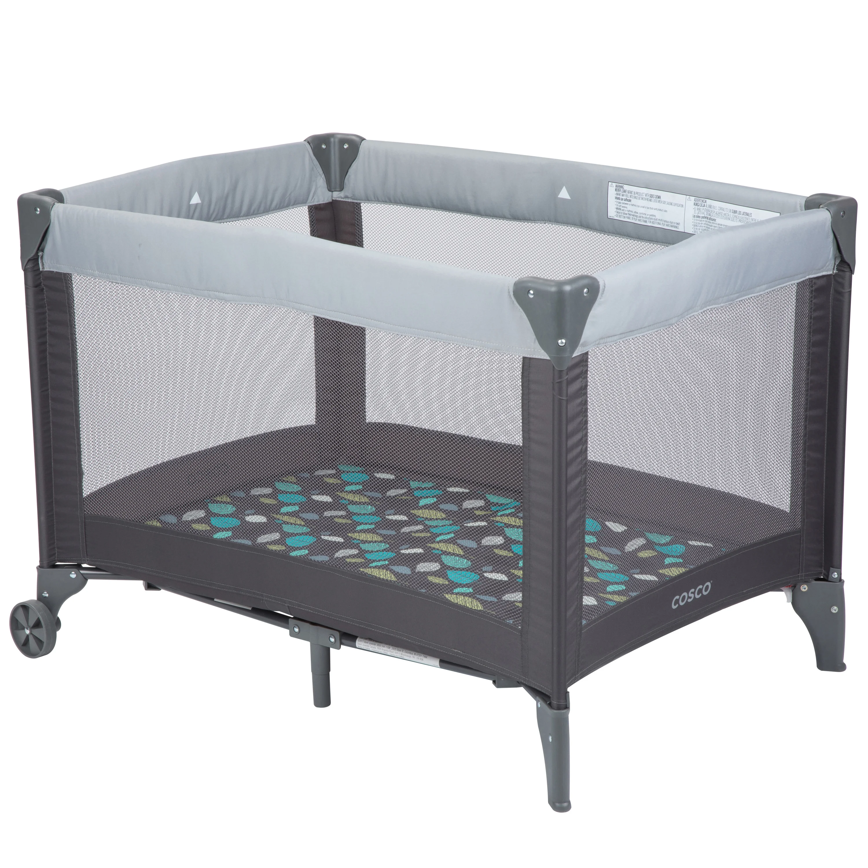 Cosco Kids Funsport Portable Compact Baby Play Yard, Zuri - Womvr