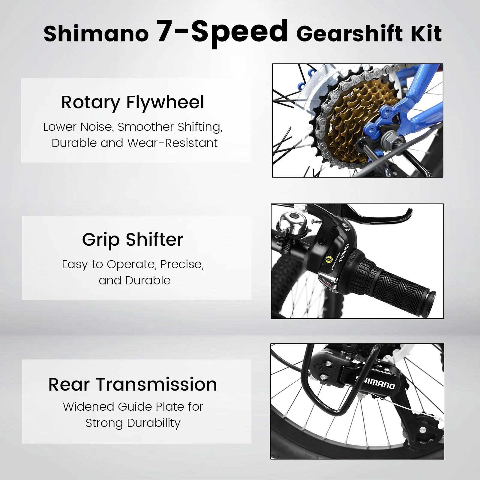 CIYOYO Kids Bicycle 20 inch Montain Bike for Boys and Girls,7 Speed Bike 8-12 Years Old Green - Womvr