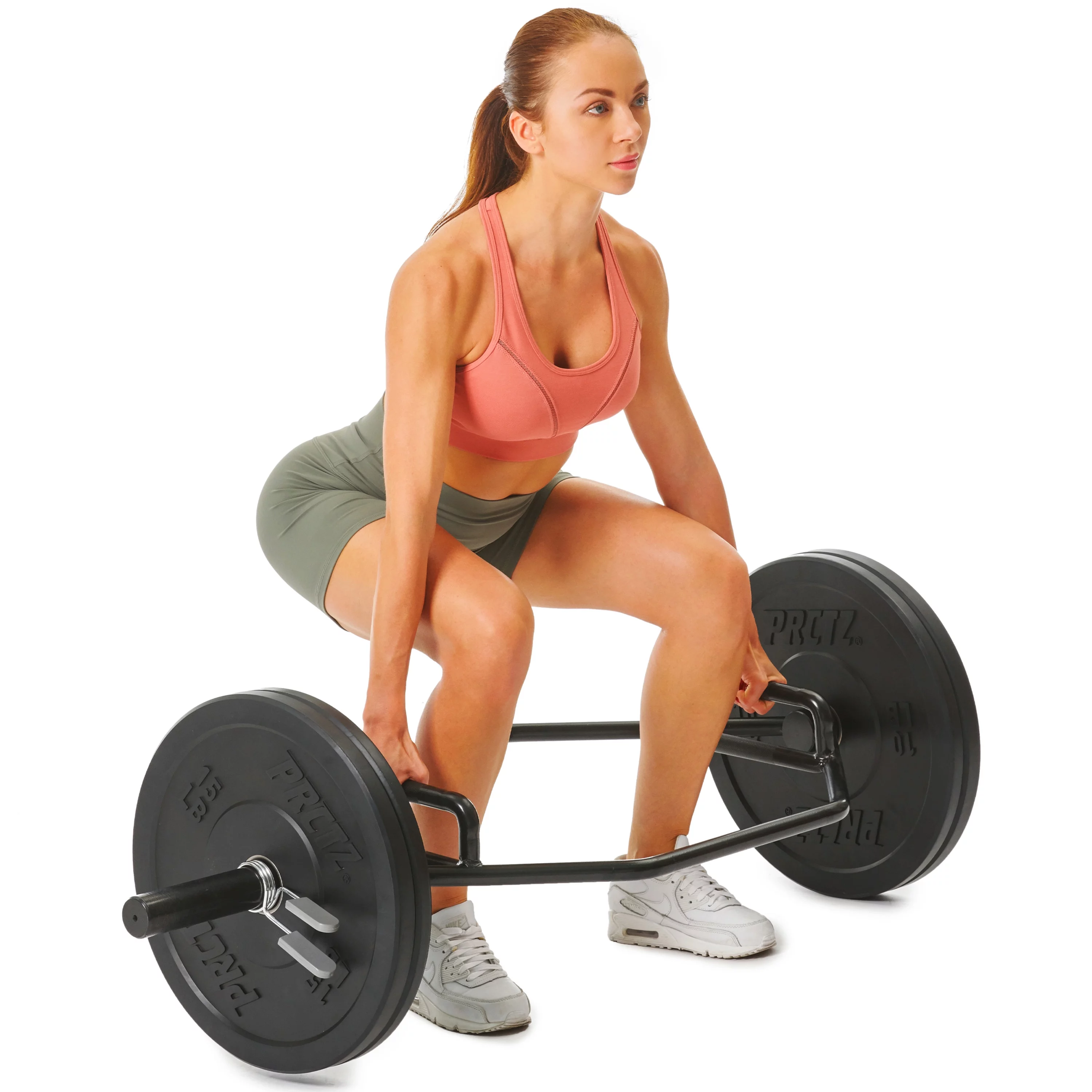 PRCTZ, Olympic 2-in Hex Weight Lifting Trap Bar, 1000-Pounds Capacity - Womvr