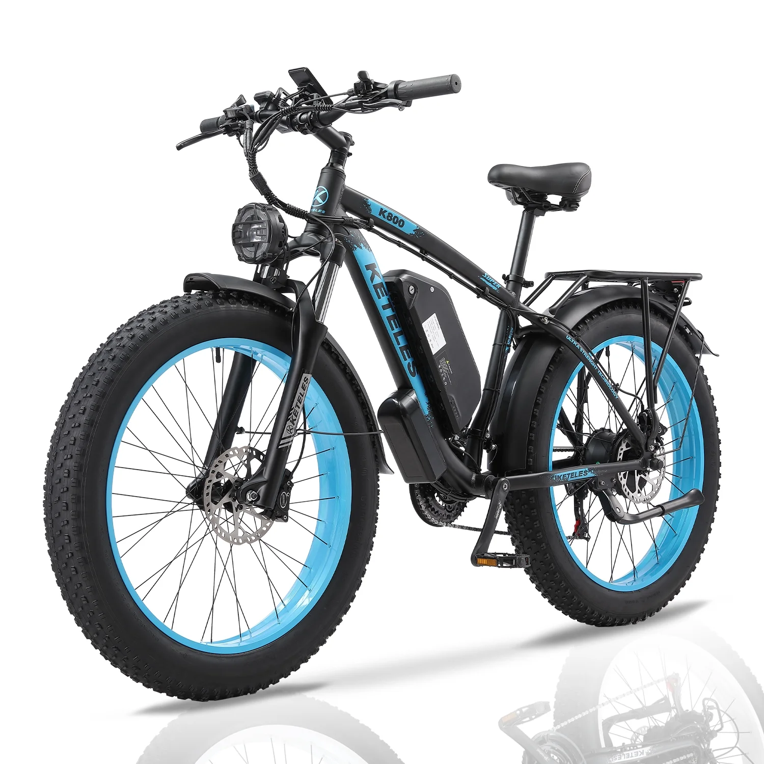 KETELES 1000W Electric Bike for Adults, 26