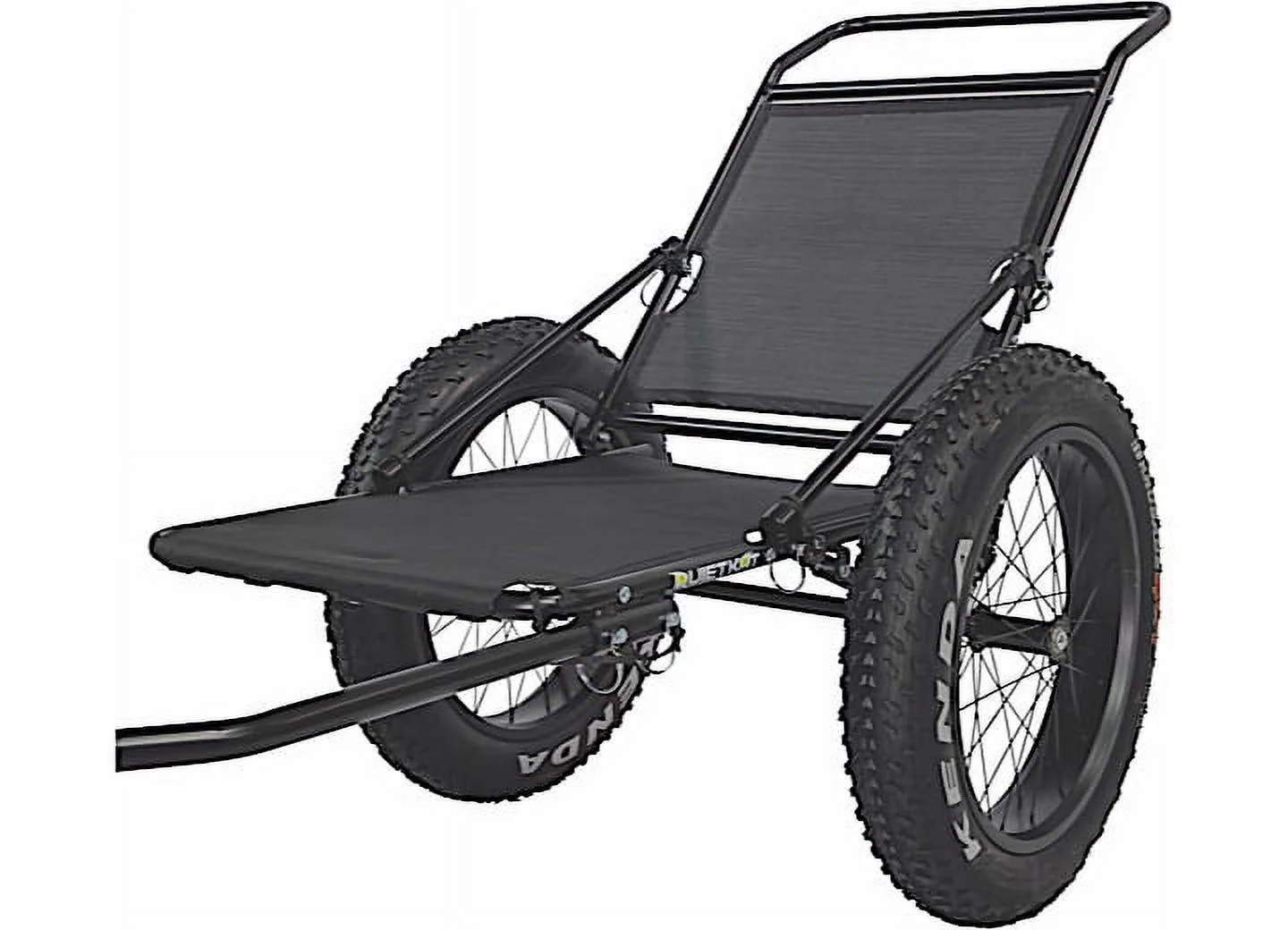 QuietKat Cargo Cart 2 Wheel, Black, FKA-15888 - Womvr