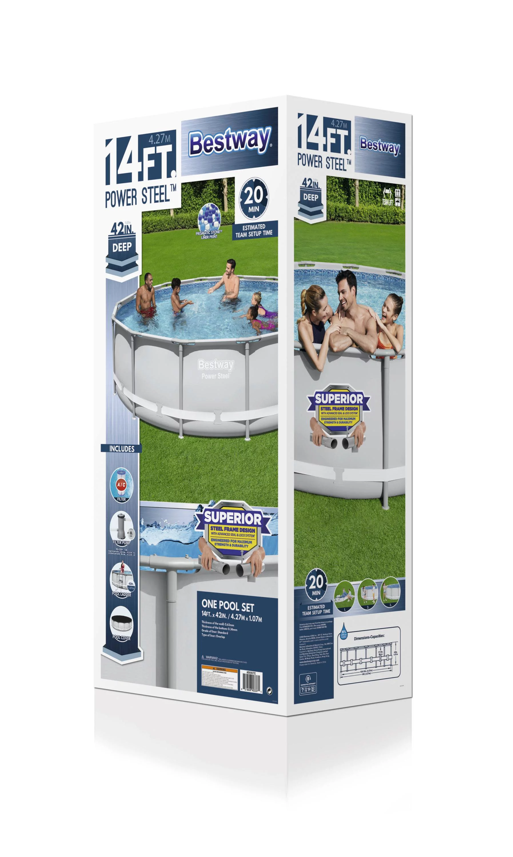 Bestway Power Steel 14' x 42