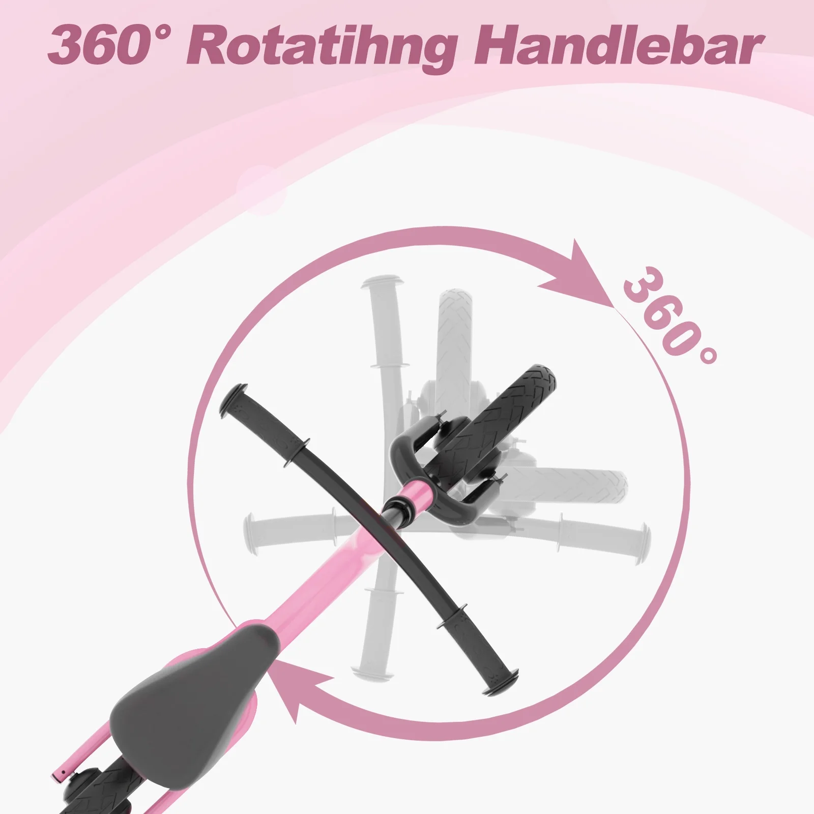 KORIMEFA Toddler Balance Bike - Lightweight Toddler Bike for 2, 3, 4, 5 Year Old Boys and Girls - No Pedal Bikes for Kids with Adjustable Handlebar and seat - Aluminium, EVA Tires - Training Bike - Womvr