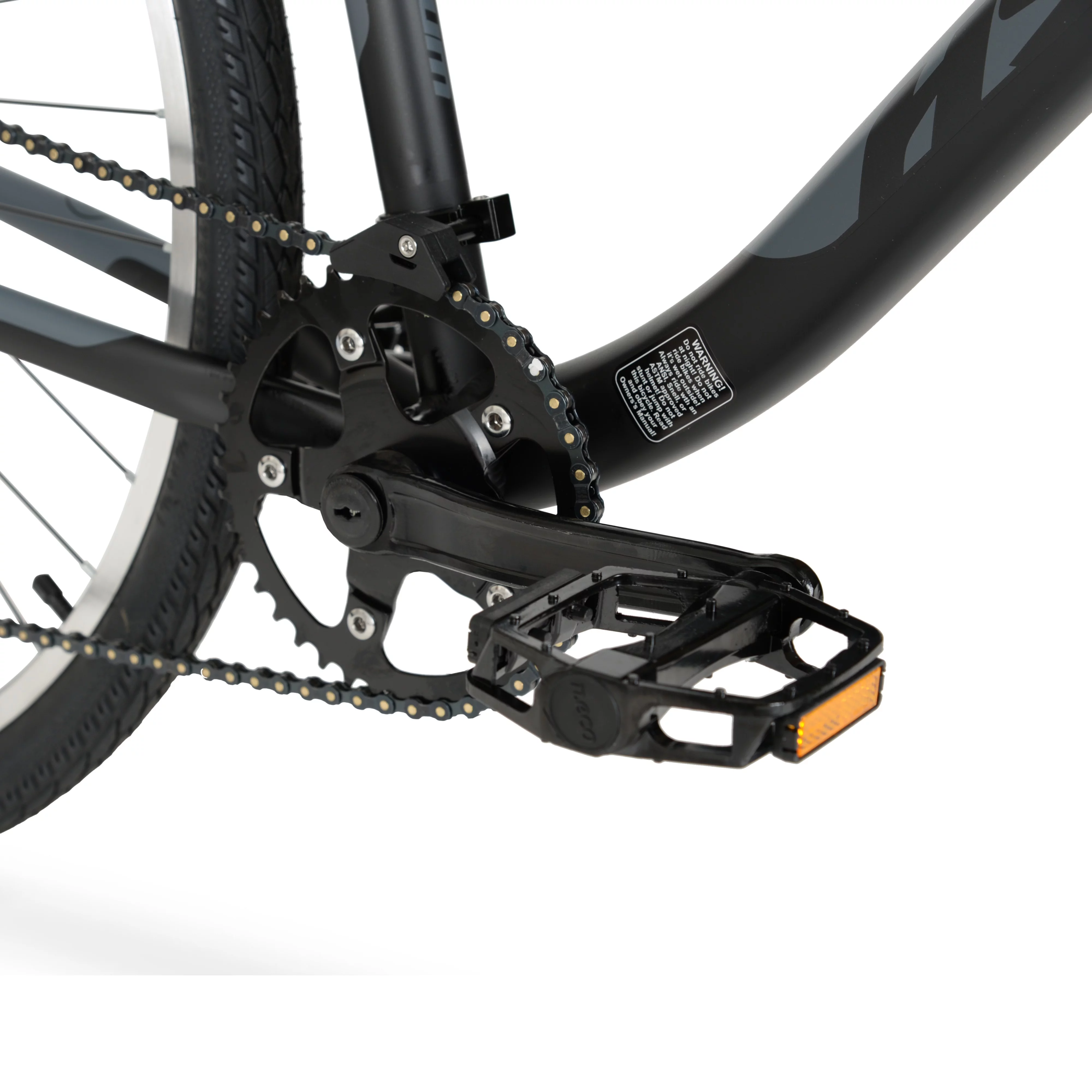 Hyper Bicycles 700c Urban Bike for Adults, Gray - Womvr