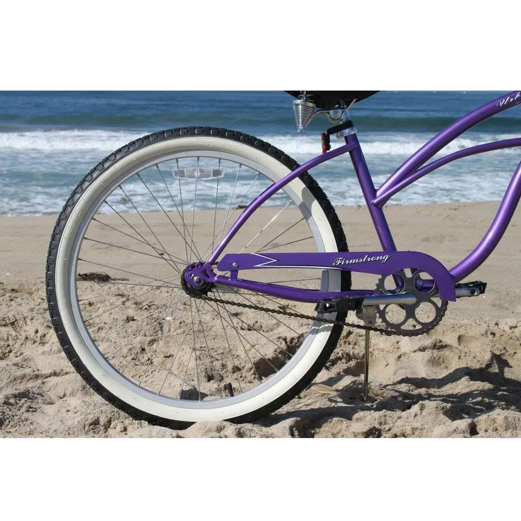 Firmstrong Urban Lady, 24 In., Women's, Single Speed Bicycle, Vanilla - Womvr