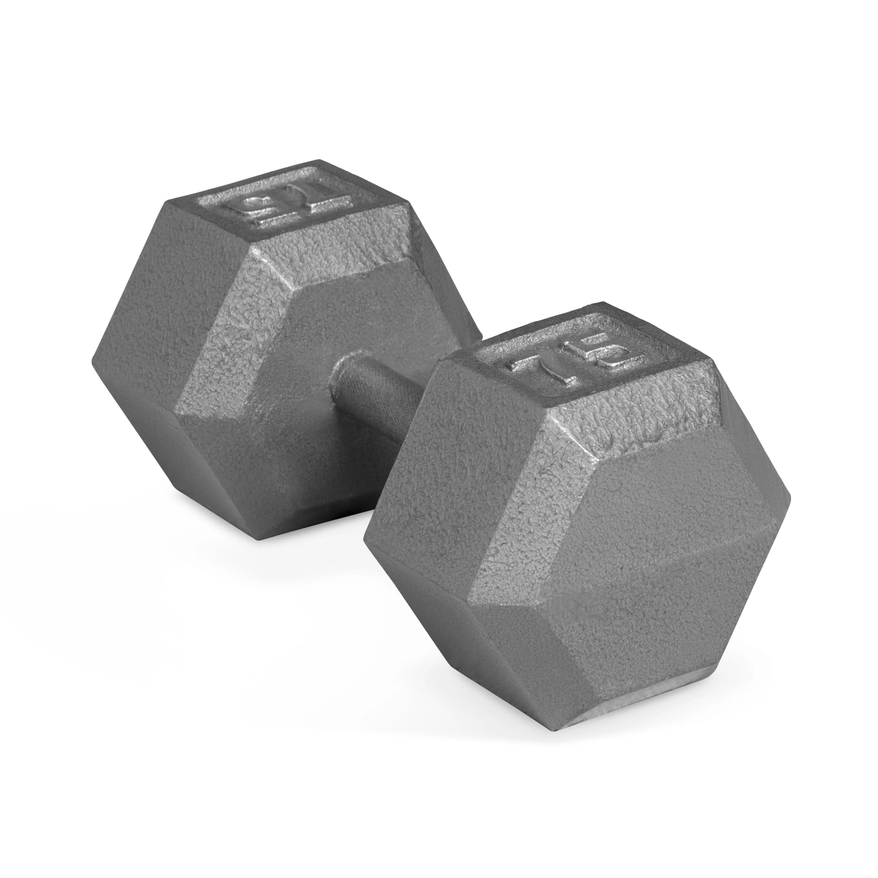 CAP Barbell 15lb Cast Iron Hex Dumbbell, Single - Womvr