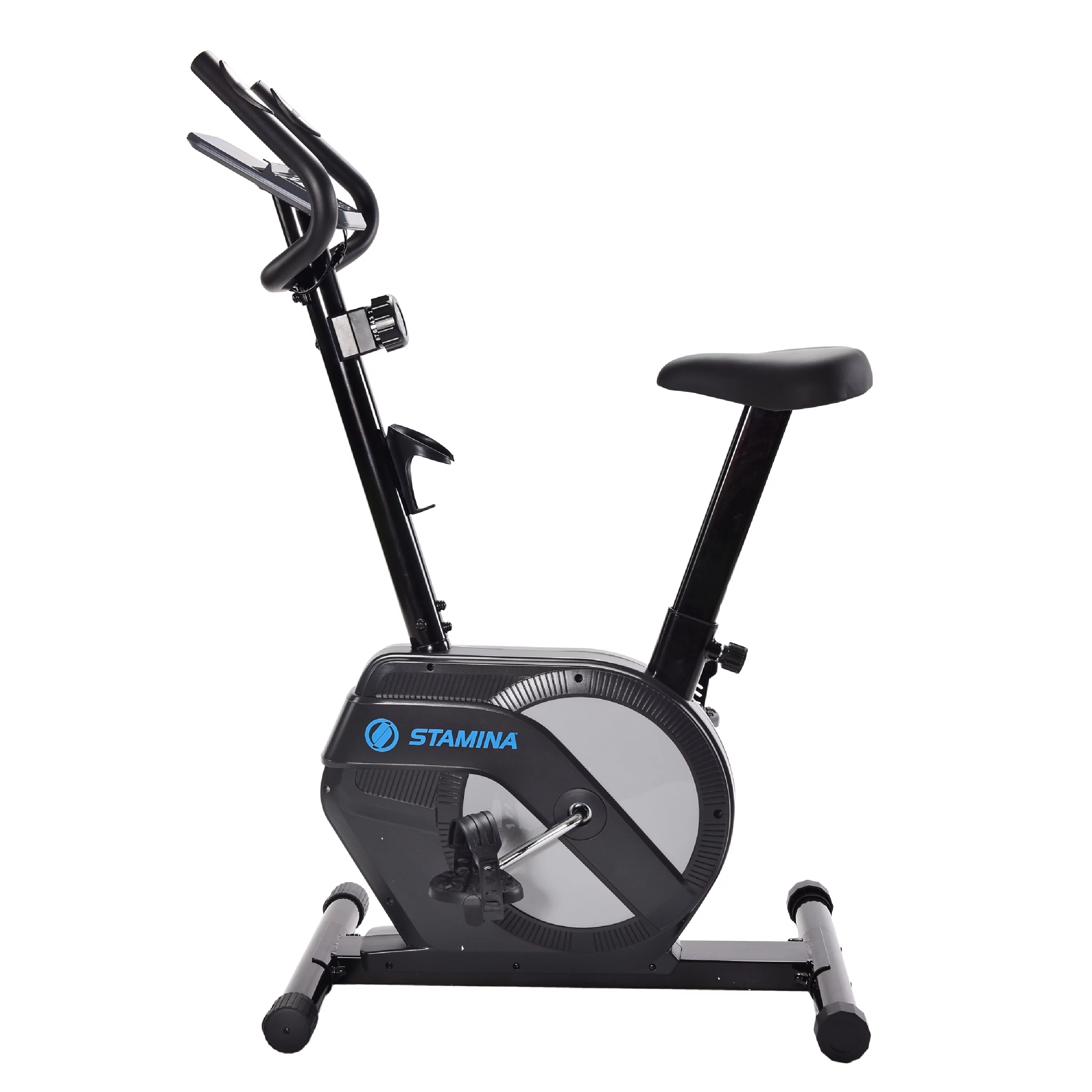 Stamina Upright Exercise Bike 1308, 8 Levels Magnetic Resistance, 300 lb. Weight Limit - Womvr