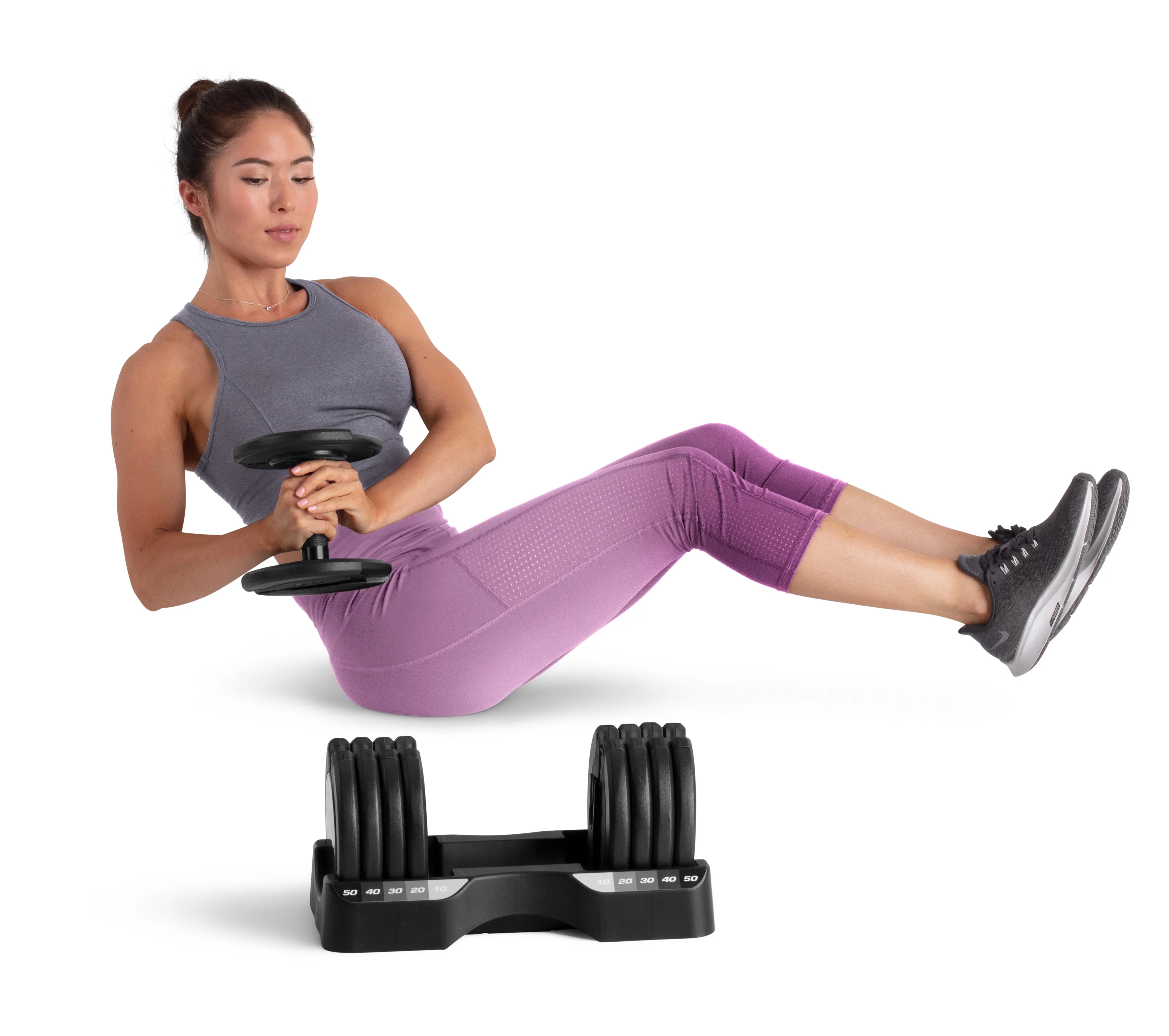 Set of Two ProForm 50 Lb. Adjustable Dumbbells - Womvr