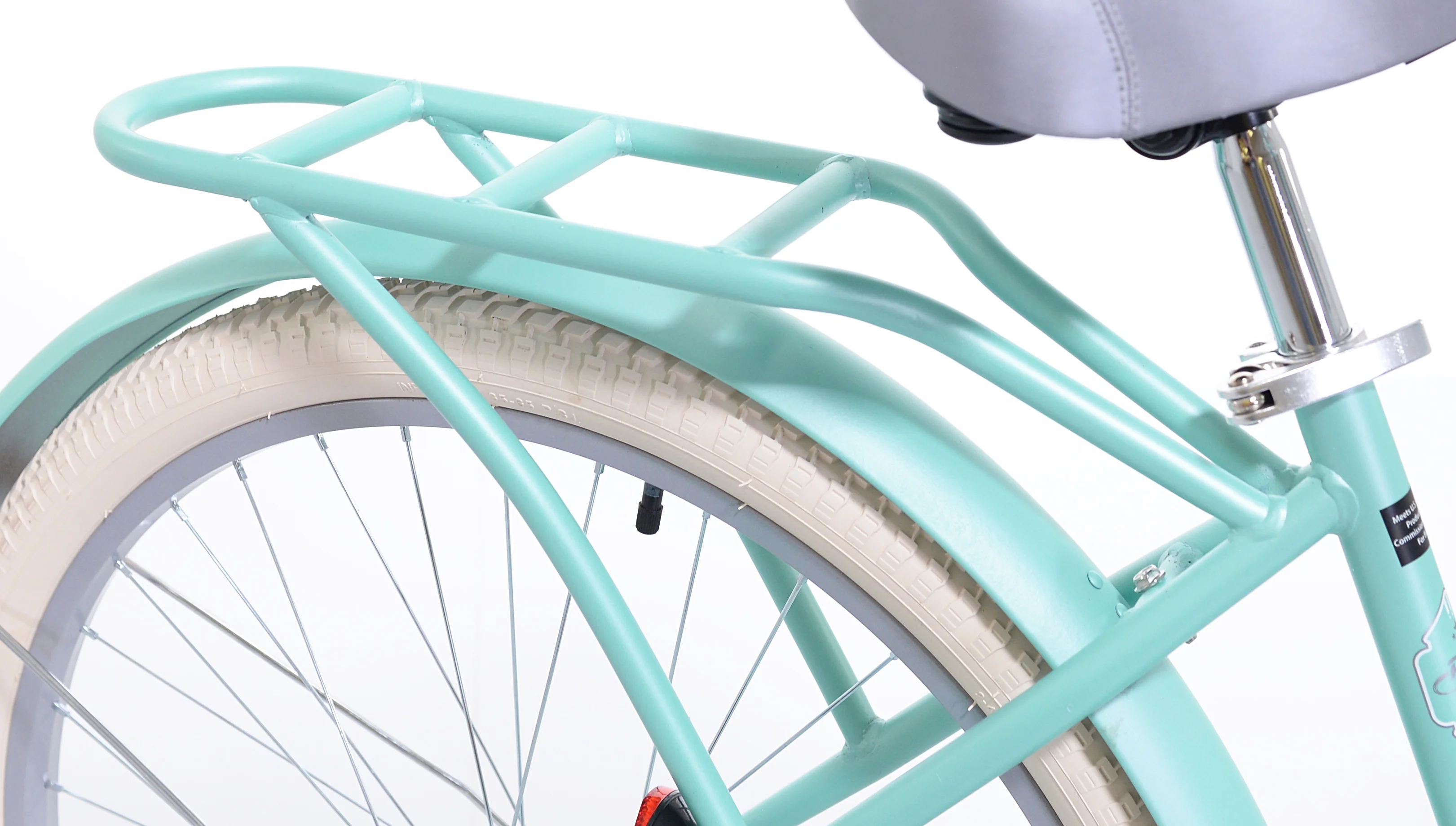 BCA 26 In. Charleston Ladies Cruiser Bike, Pink - Womvr