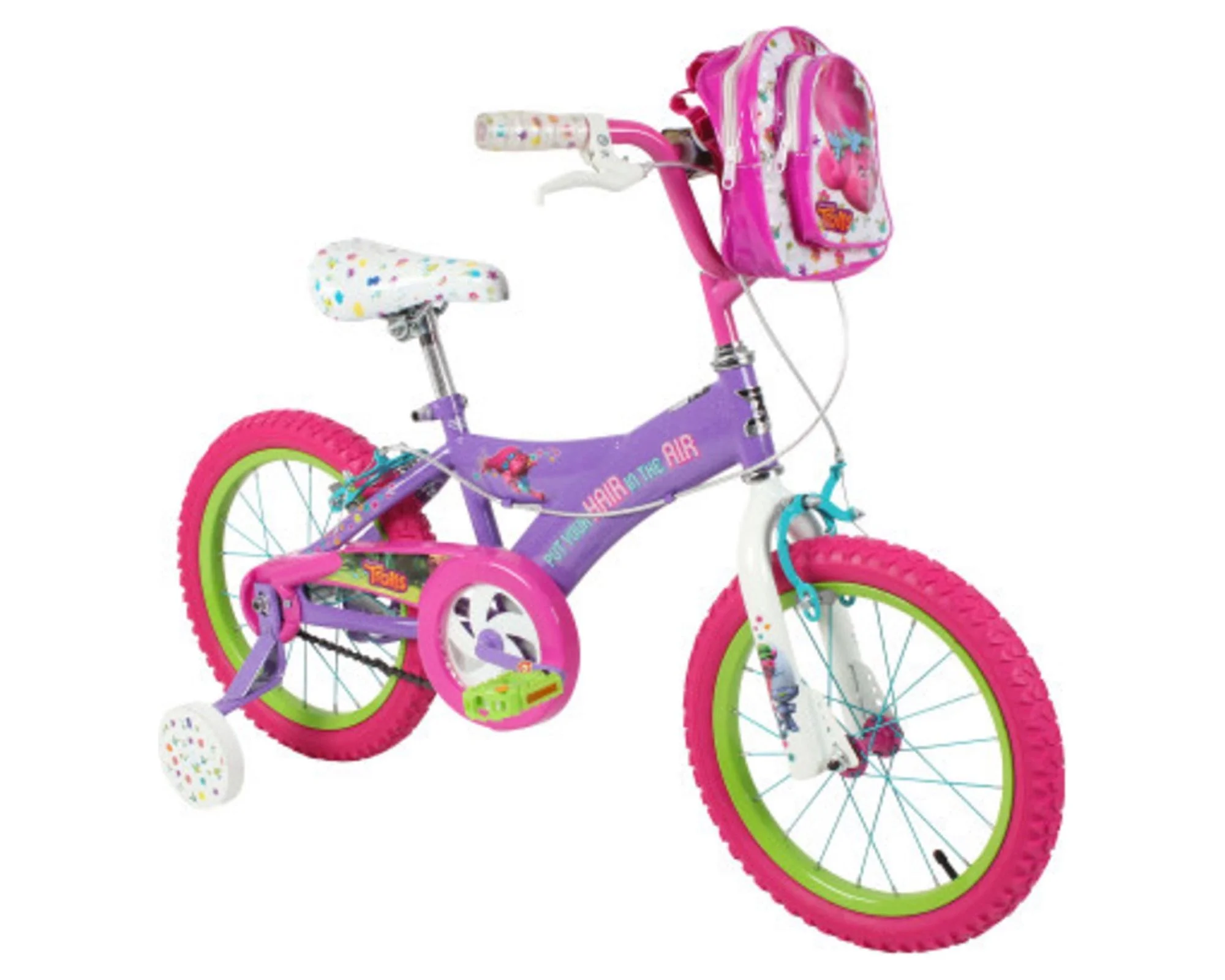 Dynacraft Trolls 16-Inch Girls BMX Bike For Age 5-7 Years - Womvr