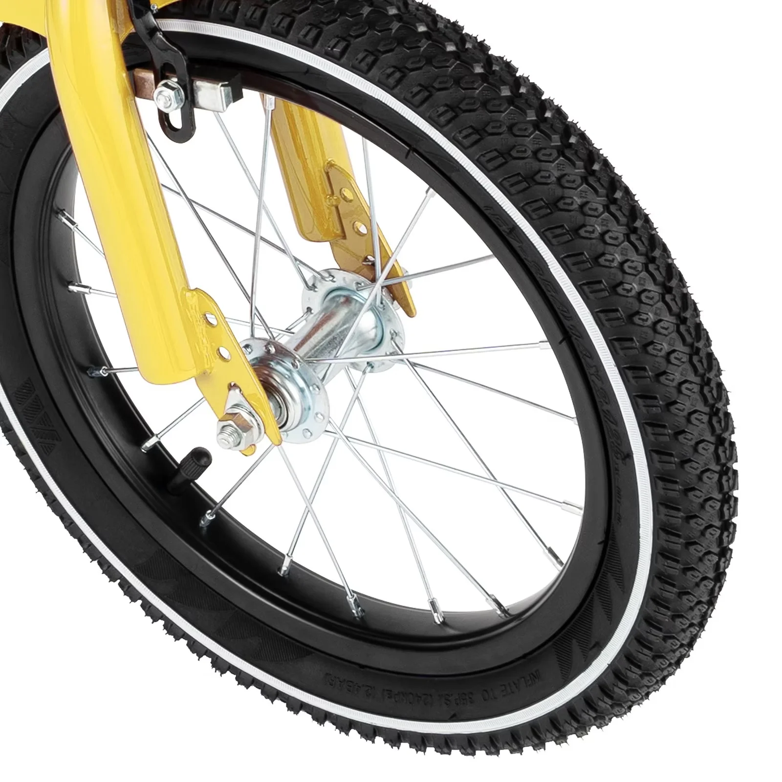 TFCFL 14 inch Kids Bike Bicycle Children Cycle Bikes Gift With With Safety Training Wheels - Womvr