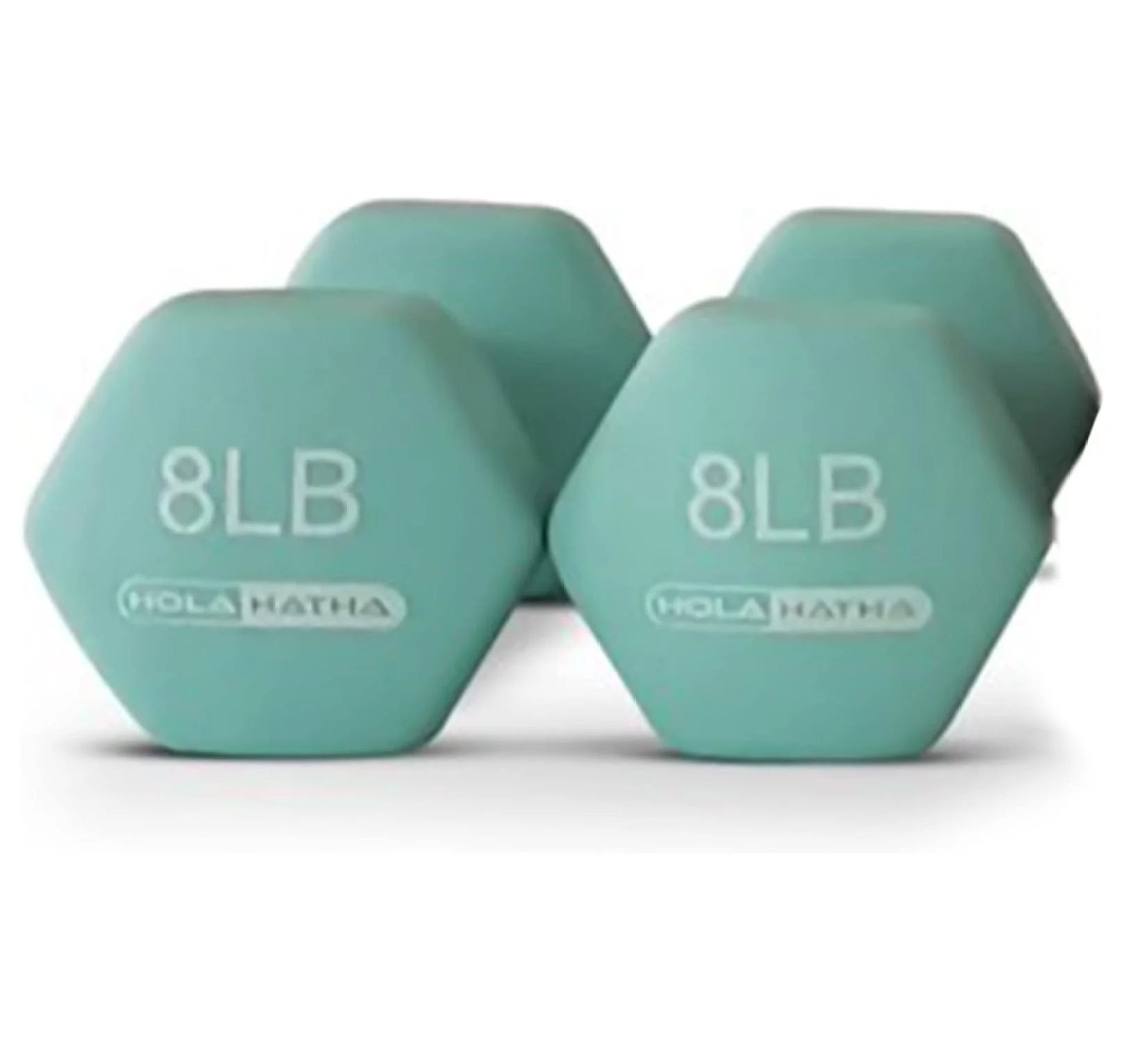 2, 3, 5, 8, and 10 Pound Neoprene Dumbbell Hand Weight Set with Rack - Womvr