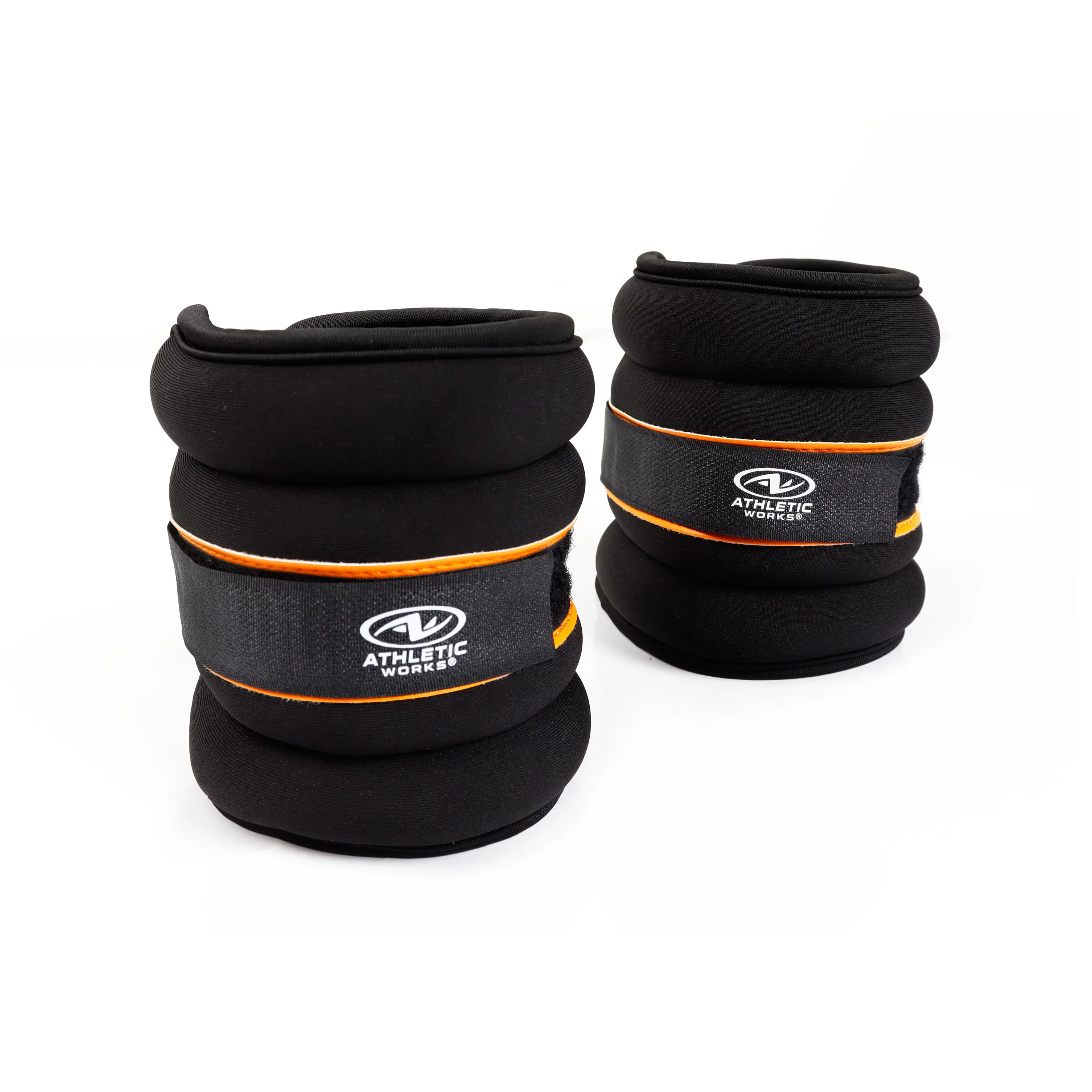 Athletic Works 5lb Pair Ankle & Wrist Weights (2pcs, Each One is 2.5LBS), Adjustable Strap - Womvr