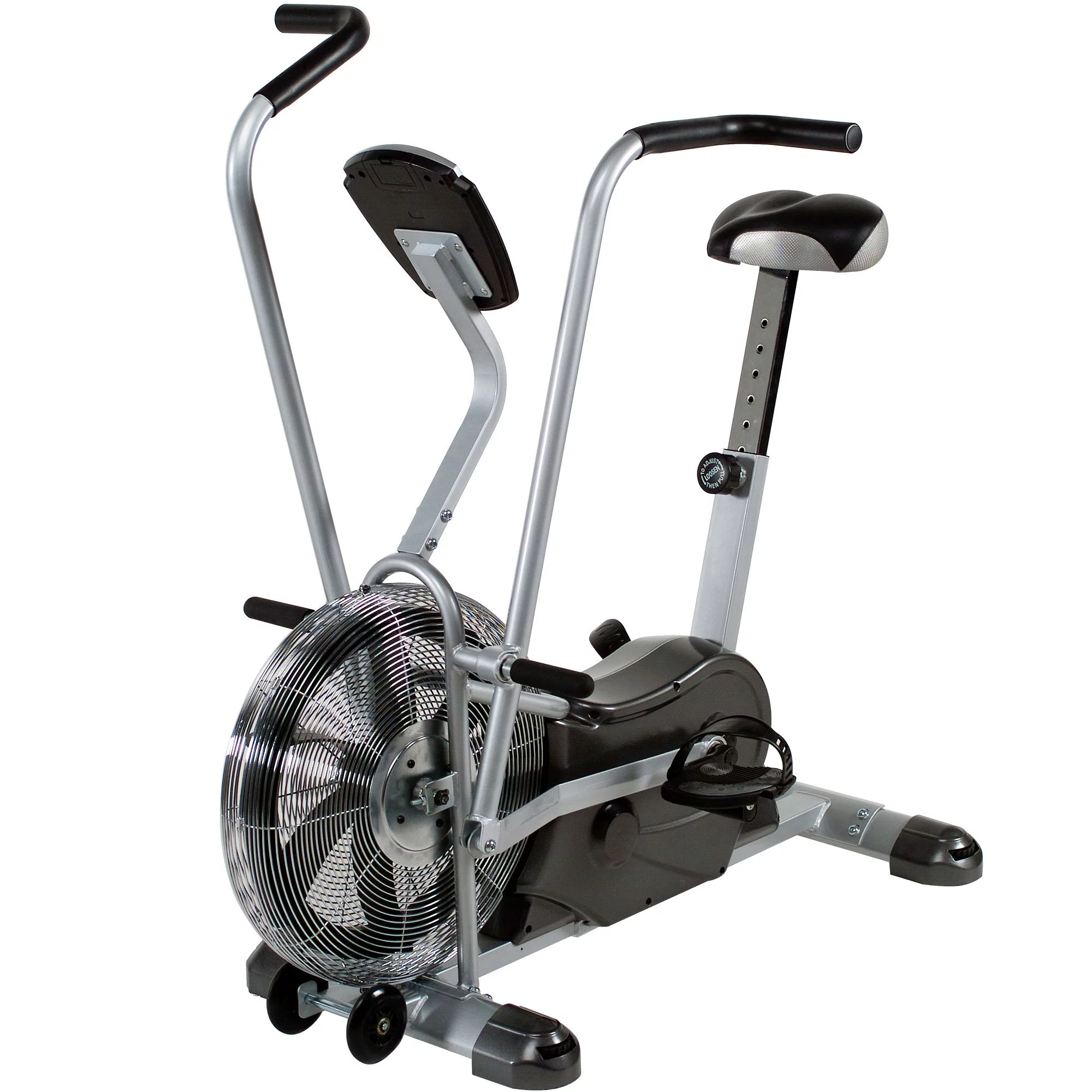 Marcy Air Cardio Fitness Training Equipment Fan Workout Bike with Exercise Arms AIR-1 - Womvr