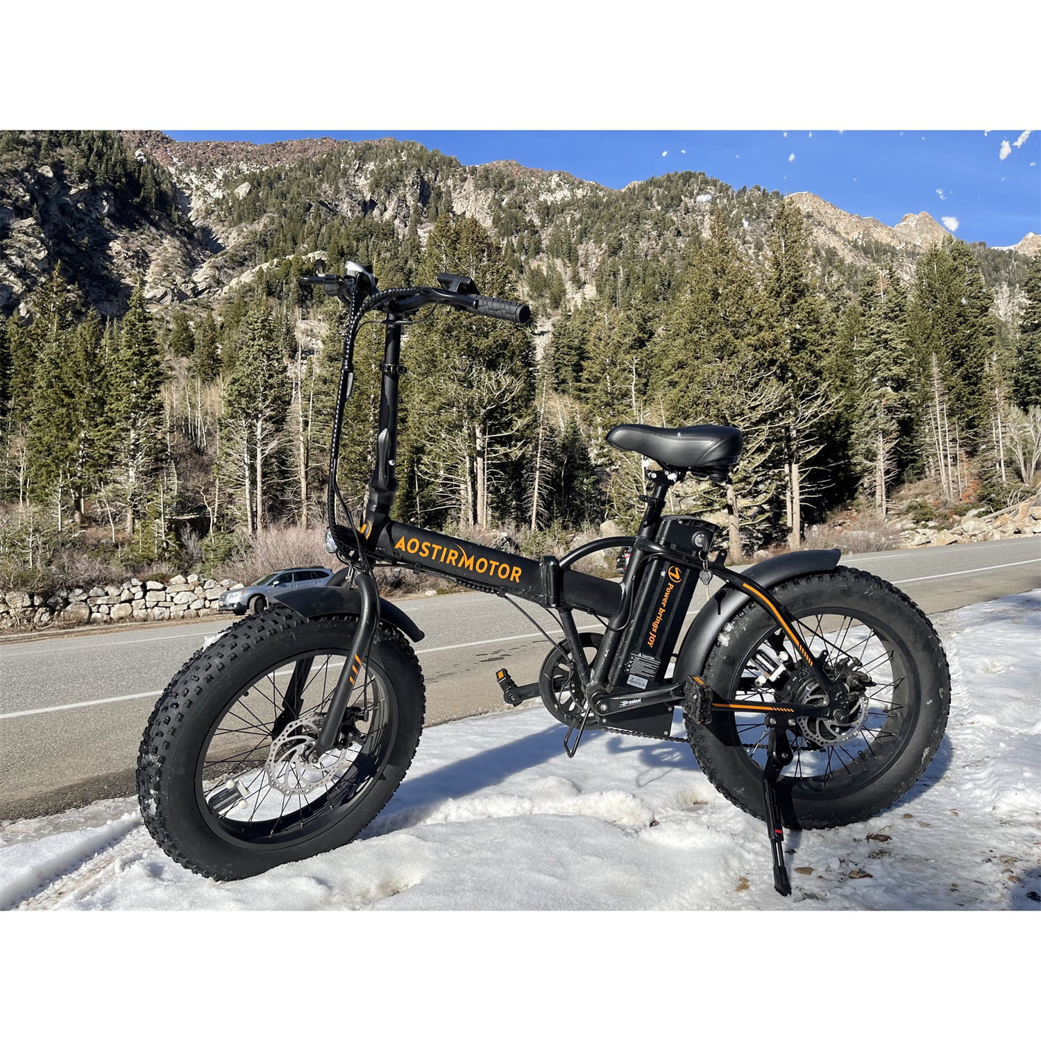 Resenkos 500W Electric Bicycle Foldable for Adults, Professional BMX E-Bike W/ 20