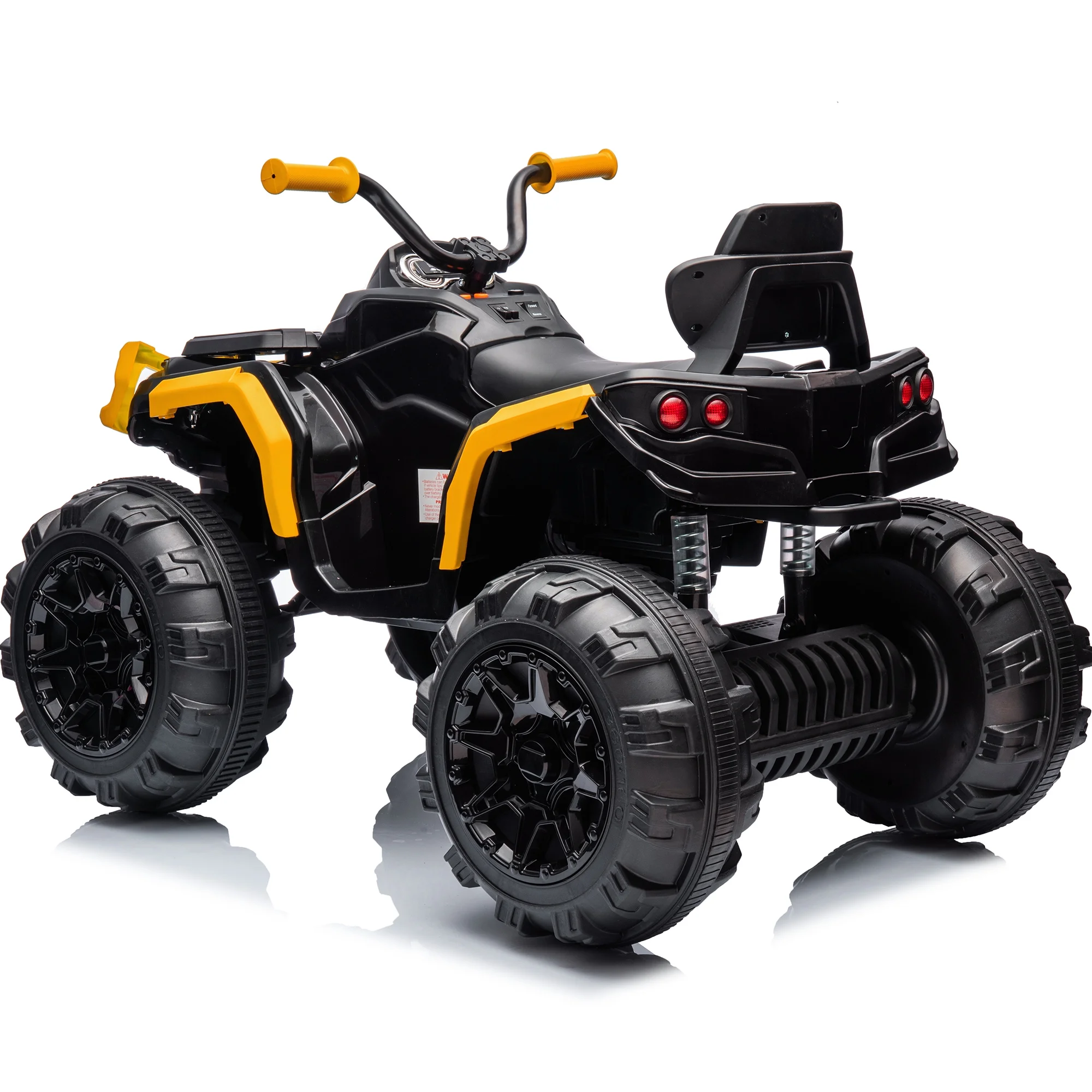 Hikiddo Kids ATV 4 Wheeler, 24V Kids Ride on Toy for Big Kid w/Bluetooth, 400W Motor - Green - Womvr