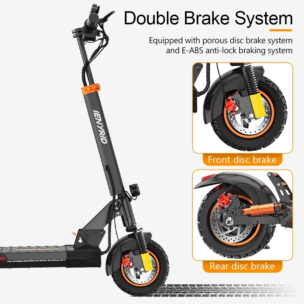 Electric Scooter 28 mph & 25 Miles 700W Kick Scooter, 10