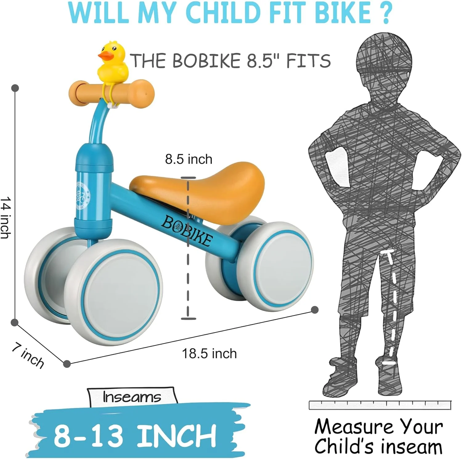 Bobike Baby Balance Bike Toys for 1 Year Old 10-24 Months Toddler Walker Bicycle Pink - Womvr