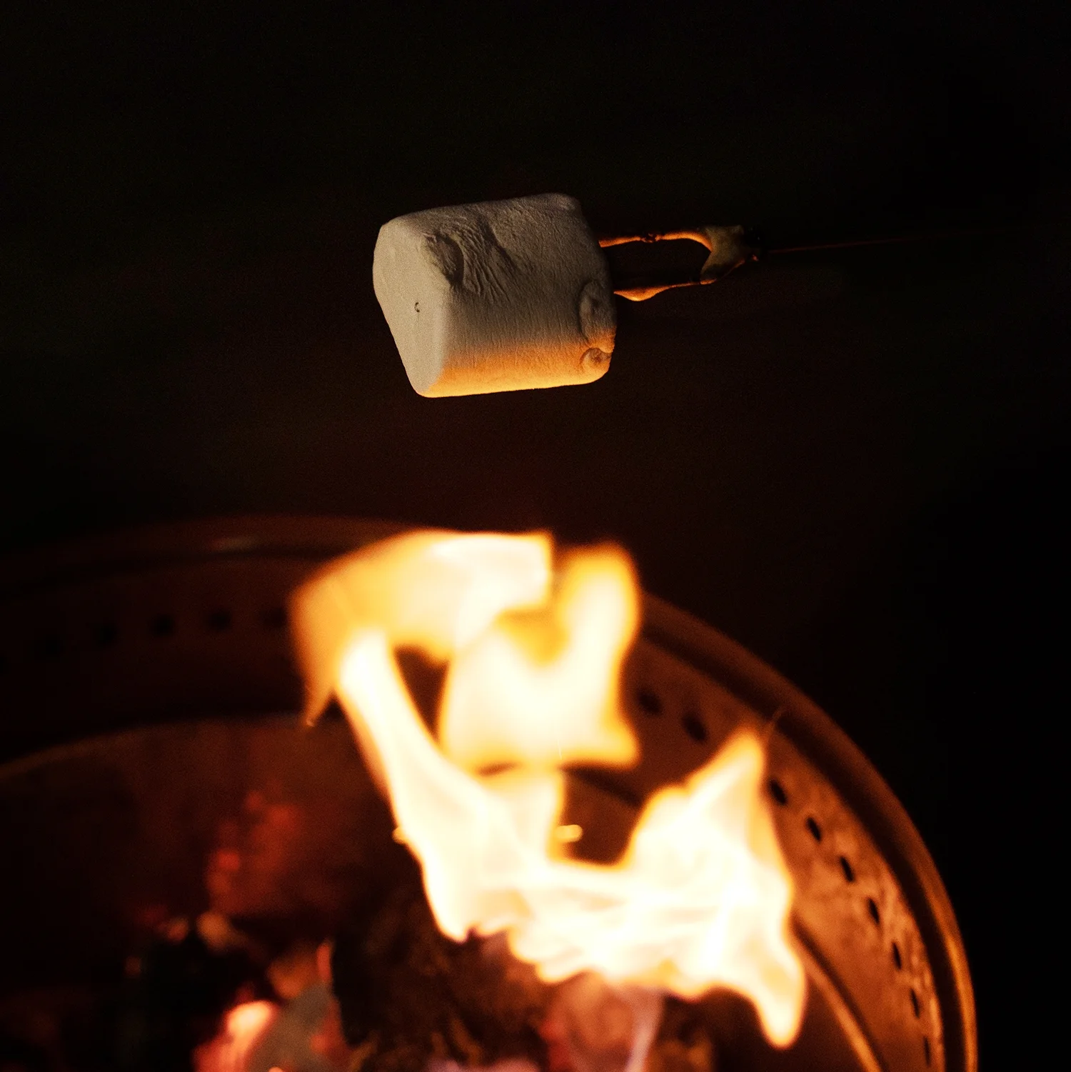 Smokeless Fire Pit for Camping with Stand & Bag & Sticks & Holders,304 Stainless Steel,15inch - Womvr