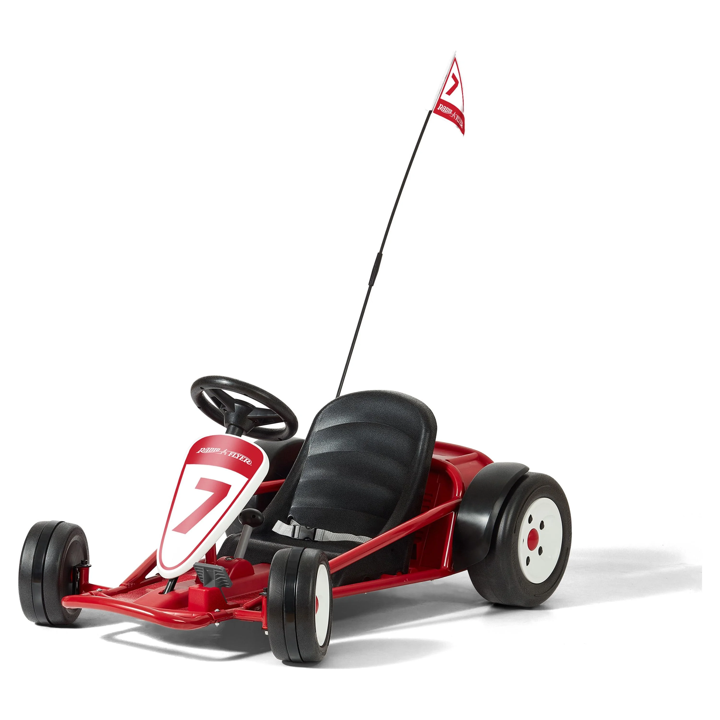 Radio Flyer Ultimate Go-Kart, 24 Volt Battery Outdoor Ride-on Toy, for Kids Ages 3-8 Years - Womvr