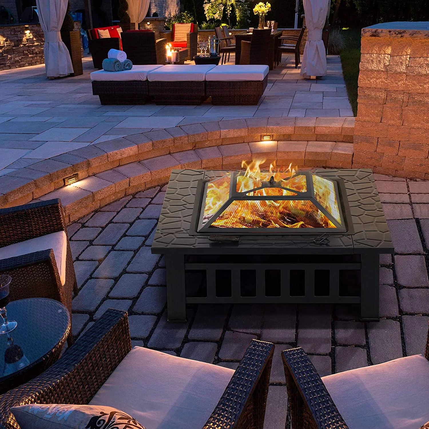 Fire Pits for Outside, UHOMEPRO 32