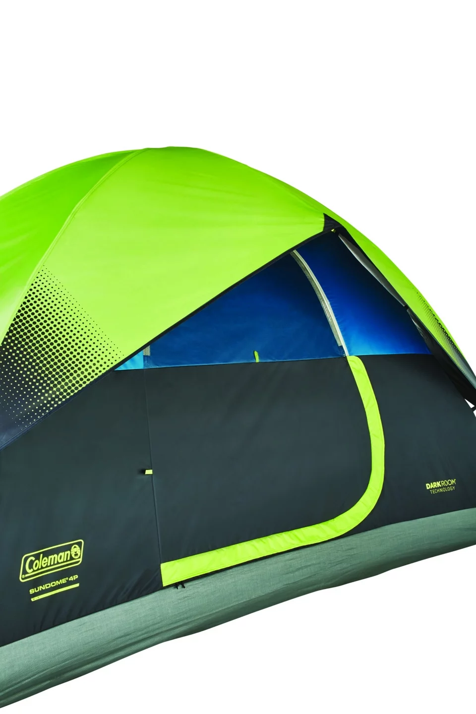 Coleman 4-Person Sundome Dark Room Dome Camping Tent with Easy Setup - Womvr
