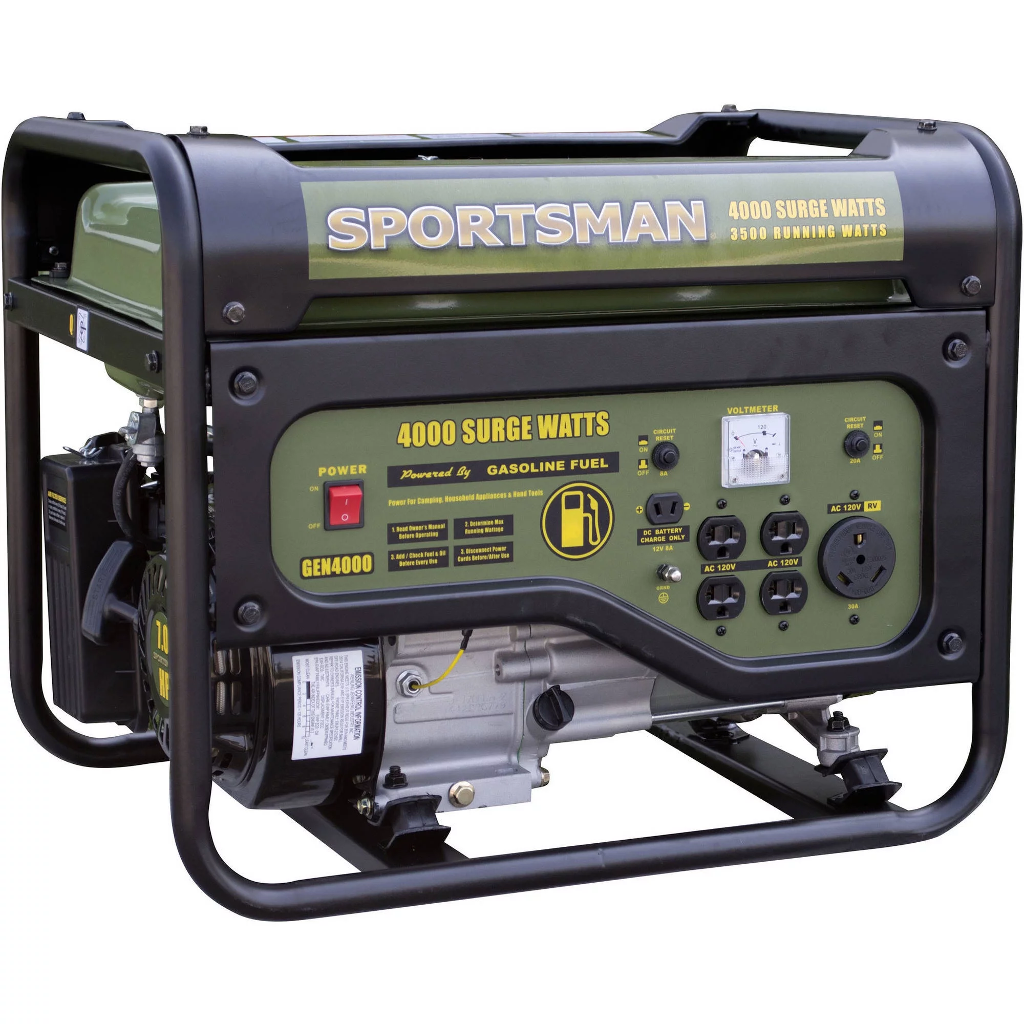 Sportsman Gasoline 4000W Portable Generator - Womvr