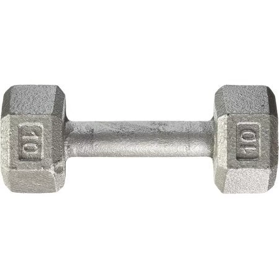Champion Barbell?l Solid cast-iron Hex Dumbbell 3 -100lbs (SOLD INDIVIDUALLY) - Womvr