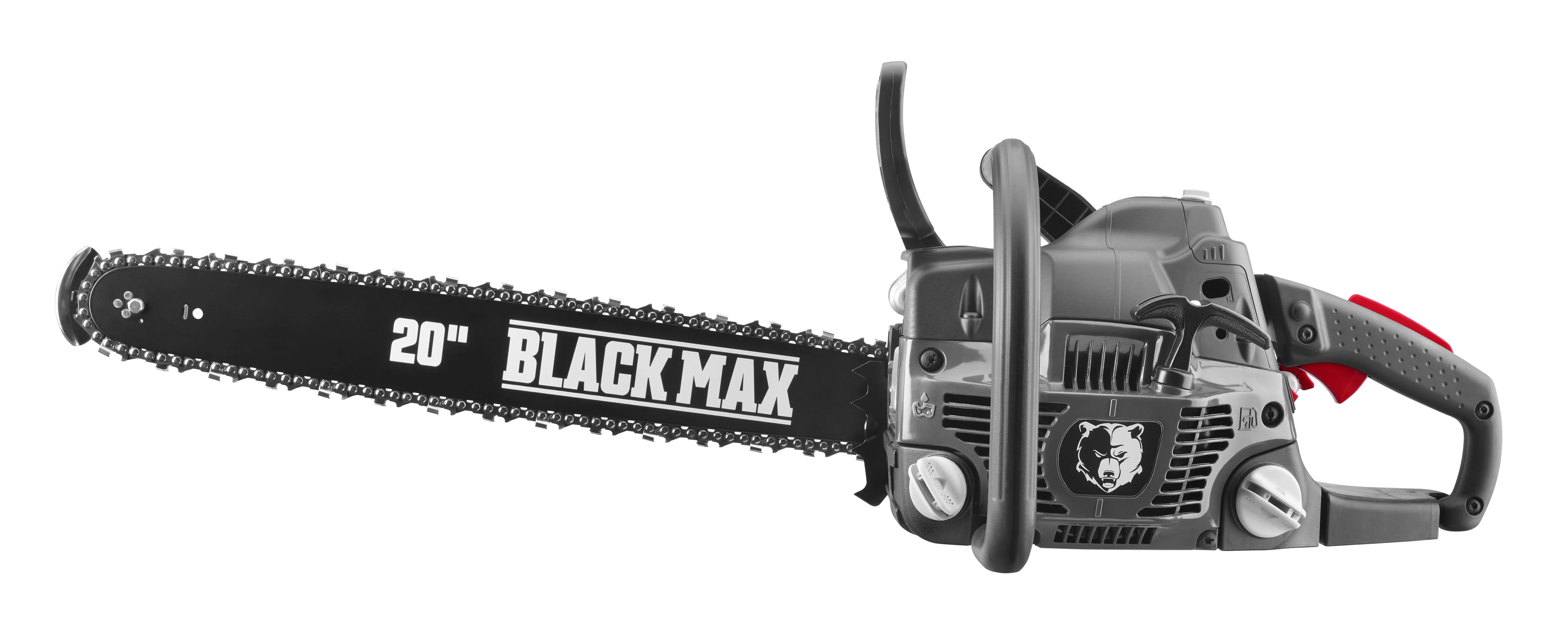 Black Max 20-inch Gas Chainsaw 50cc 2-Cycle Engine - Womvr