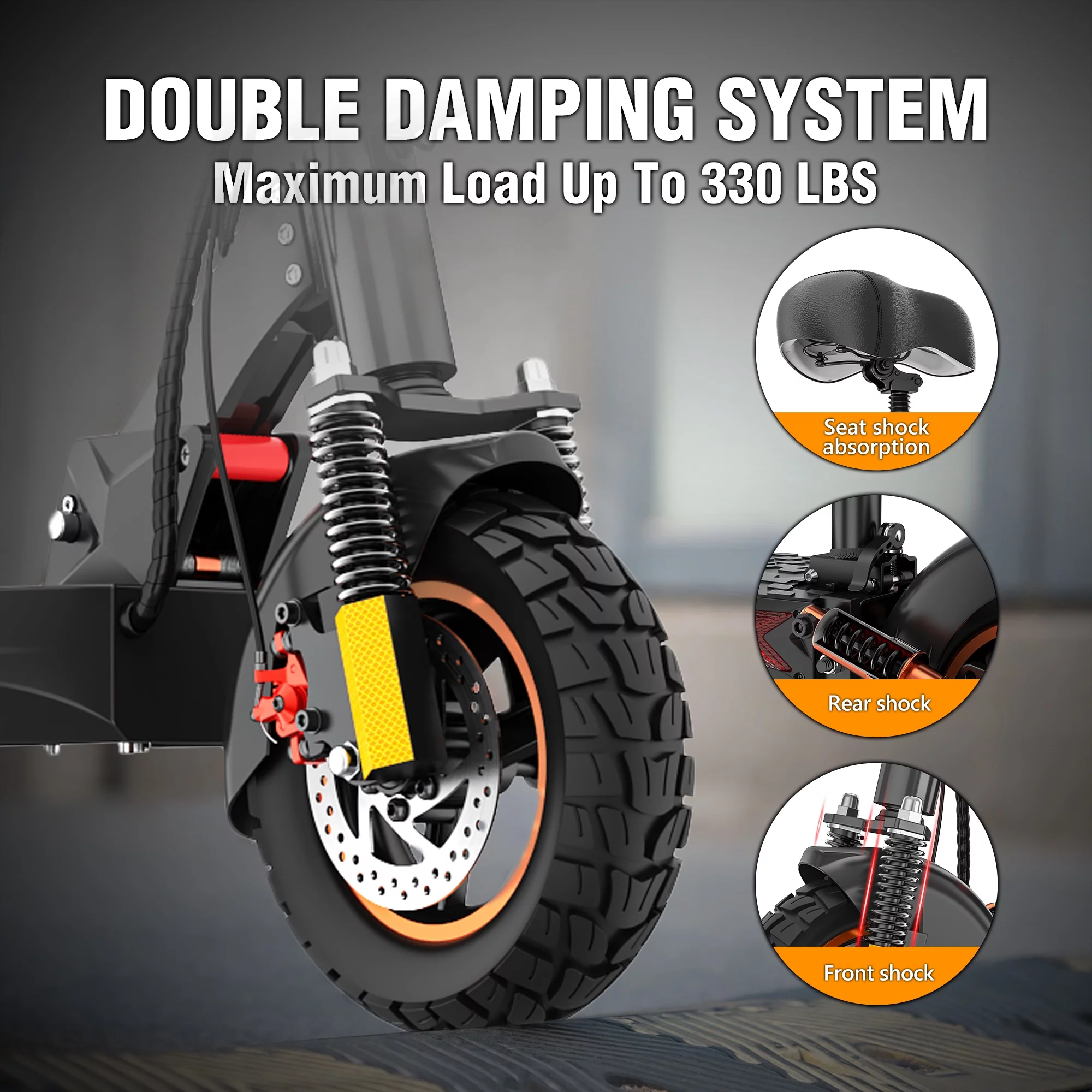 IENYRID Electric Scooter Adults Commute E Scooter, 800W Foldable 3 Speeds Electric Skateboard with Seat for Teens and Kids 12+, up to 30mph & 32 Miles - Womvr