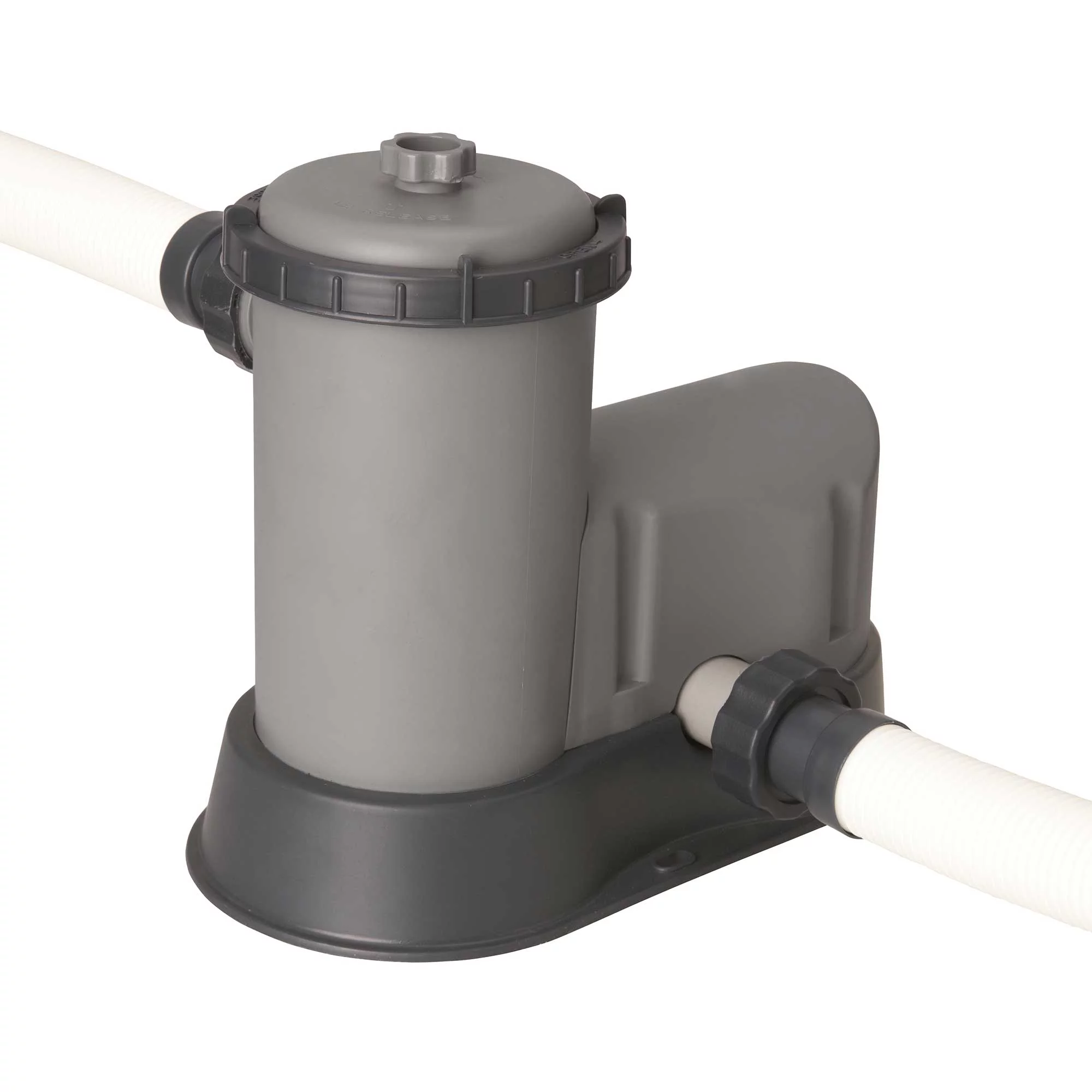 Bestway 15125 16ft x 48in Power Steel Round Frame Above Ground Pool Set & Pump - Womvr